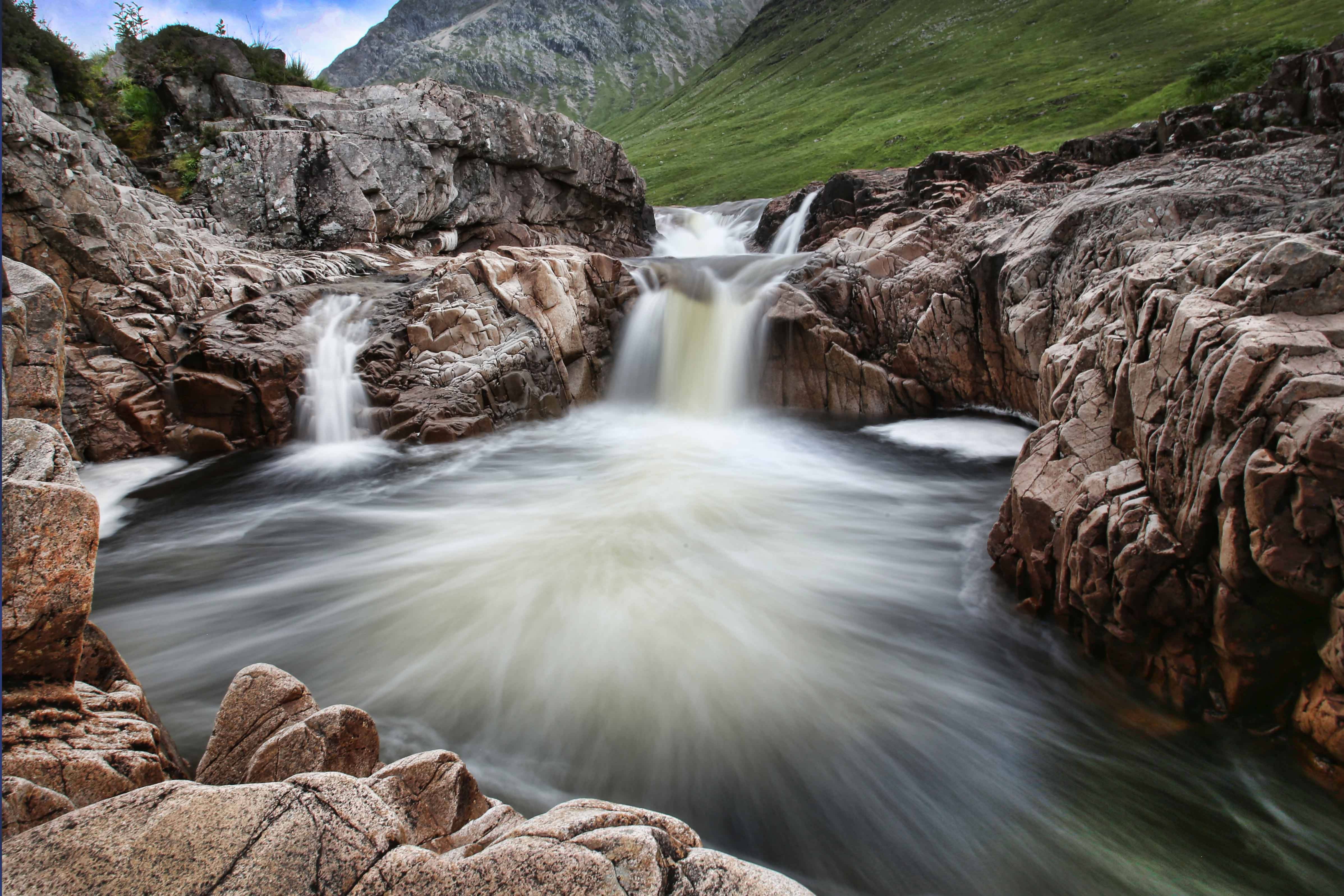 Magical waterfall (colour)
