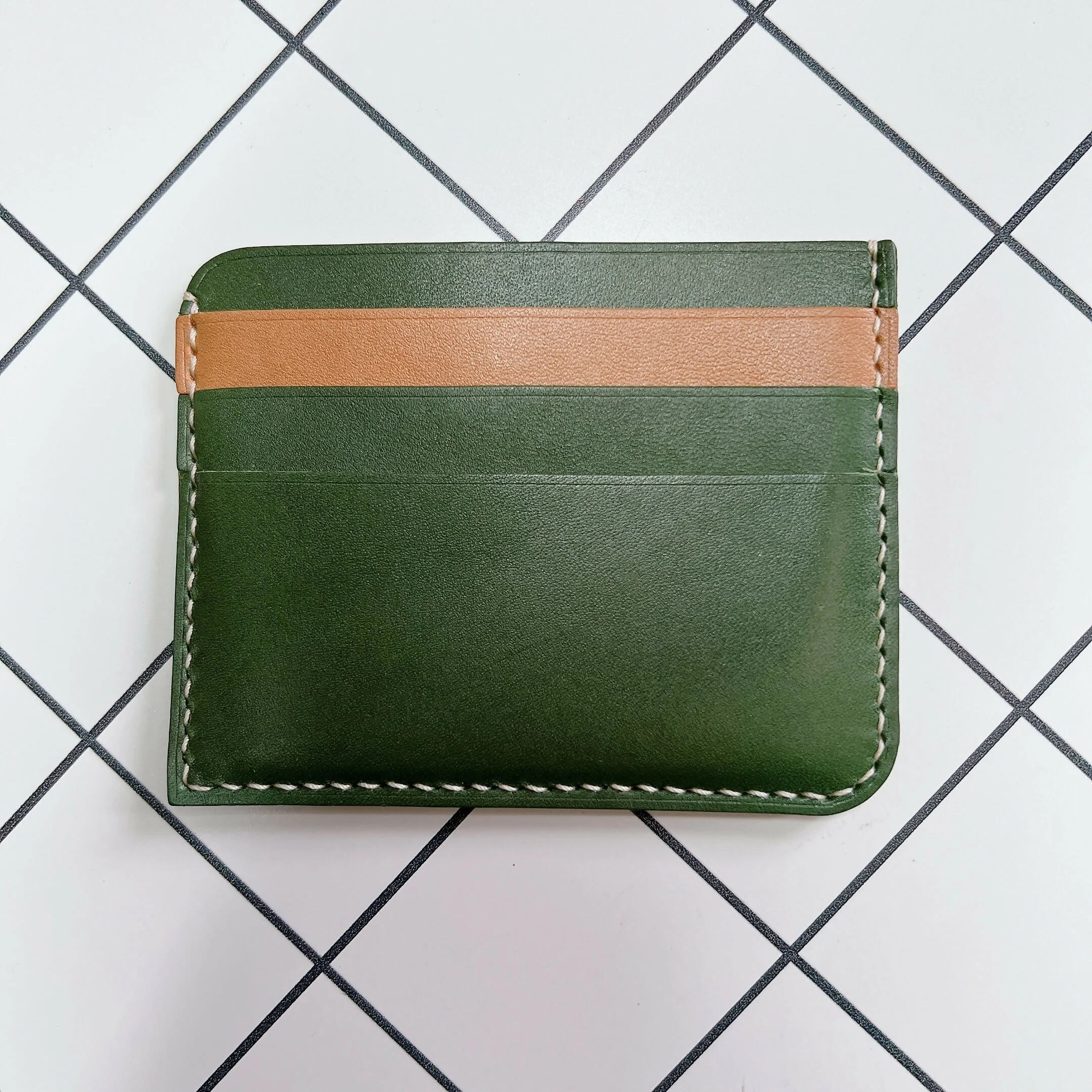 3 Slots Leather Card Holder - Image 4
