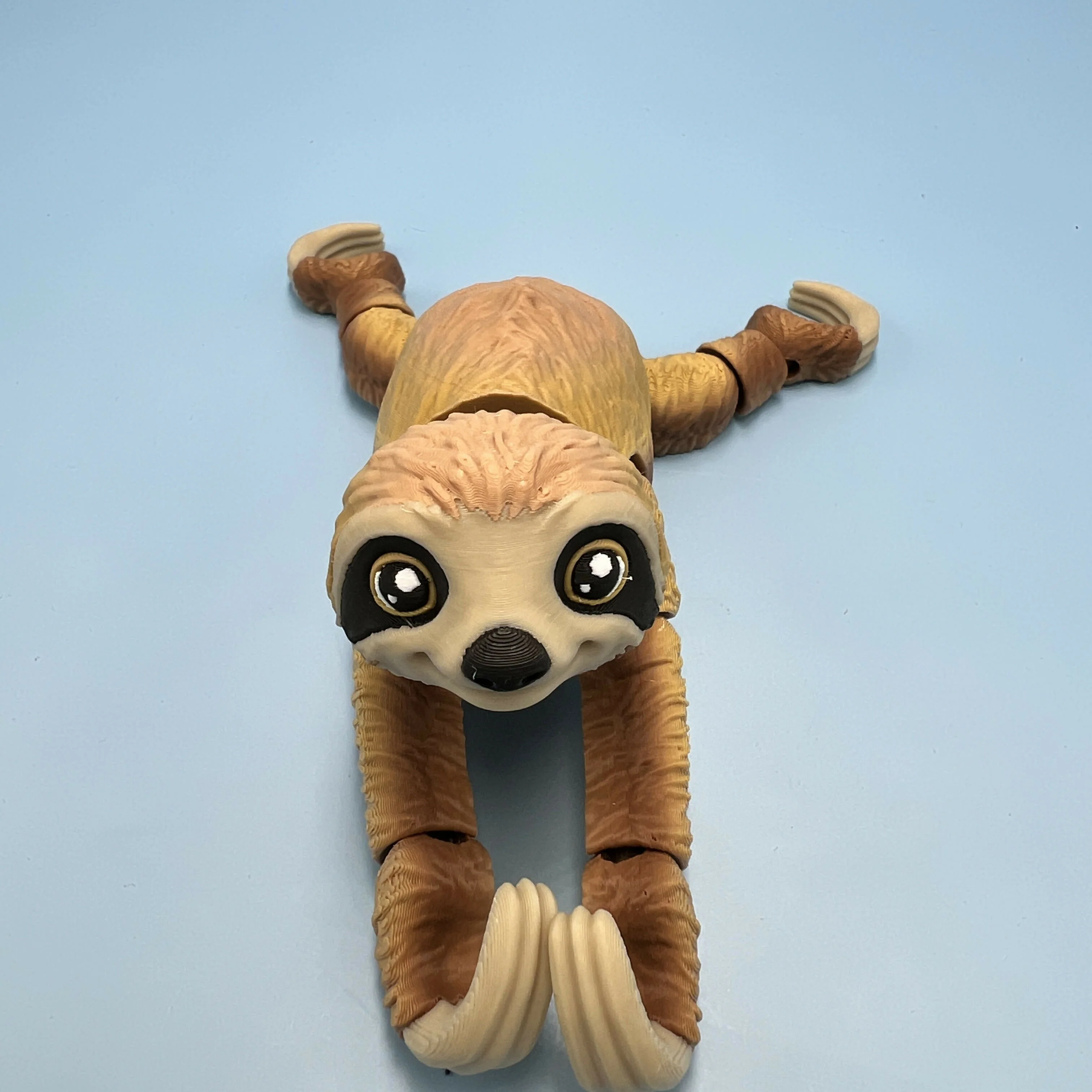 3D Printed Large: Articulated Sensory Fidget Animal friends Sloth 16cm - Image 4