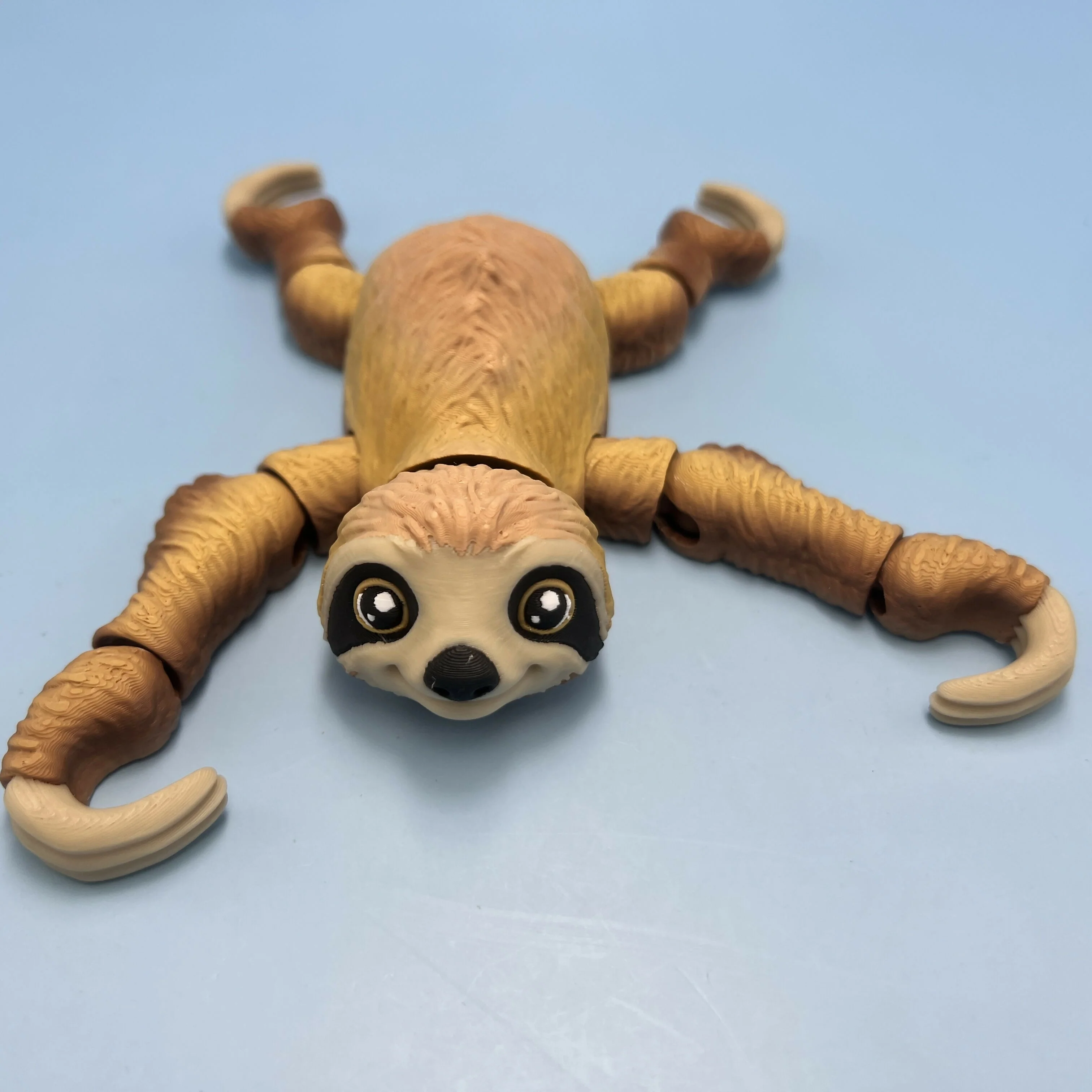 3D Printed Large: Articulated Sensory Fidget Animal friends Sloth 16cm - Image 5
