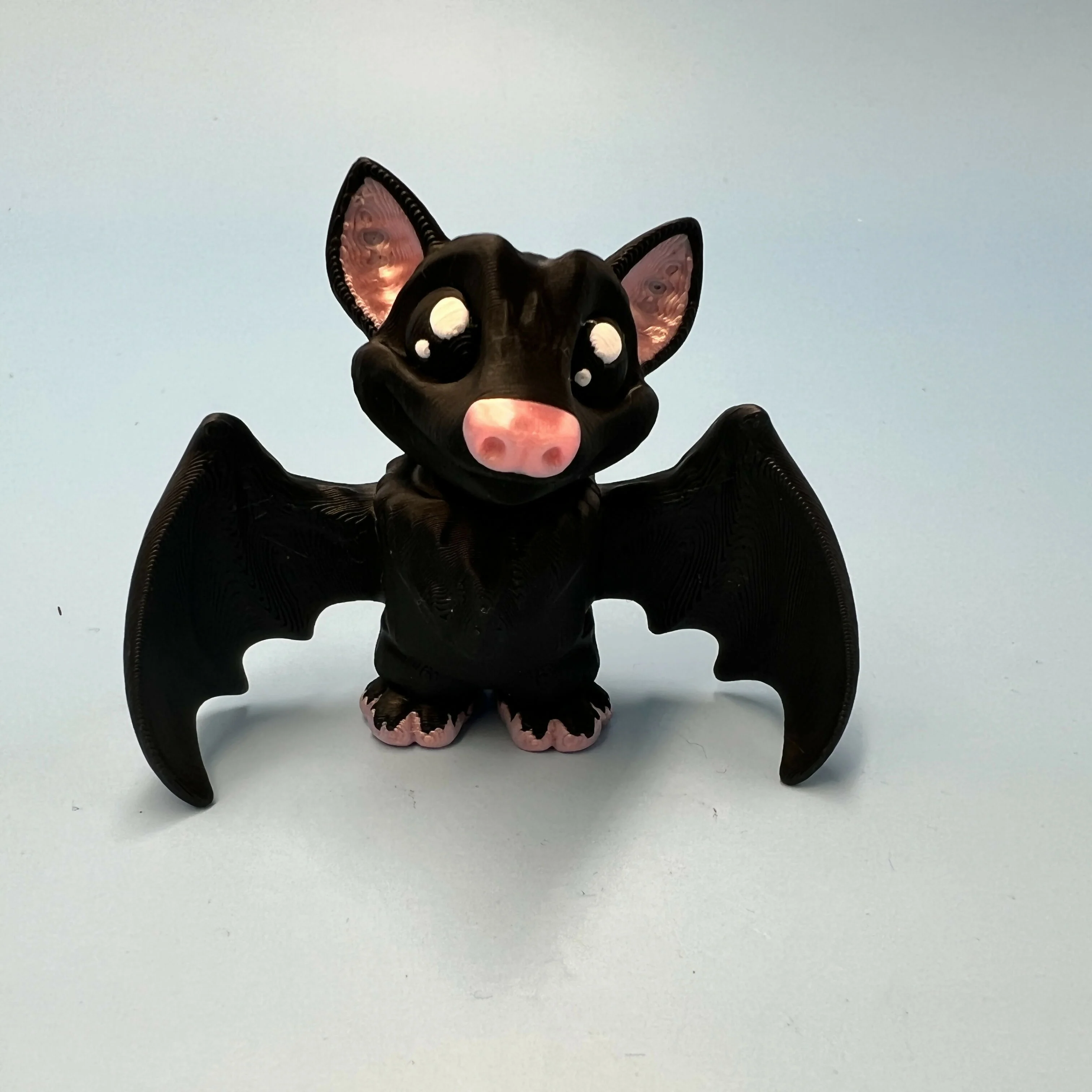 3D Printed SMALL: Articulated Sensory Fidget Animal friends Bat 6cm