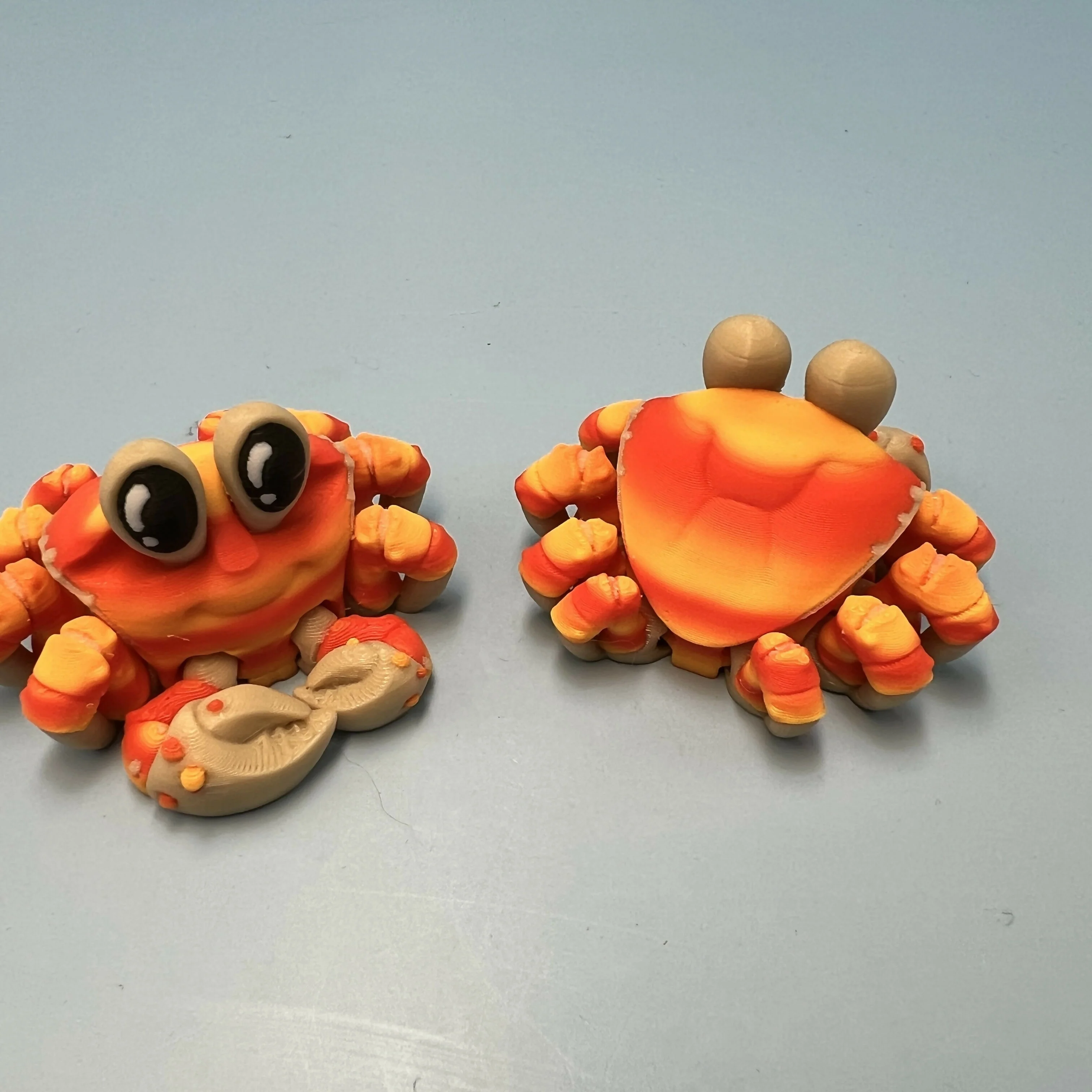3D Printed SMALL: Articulated Sensory Fidget Animal friends Crab 6cm - Image 2