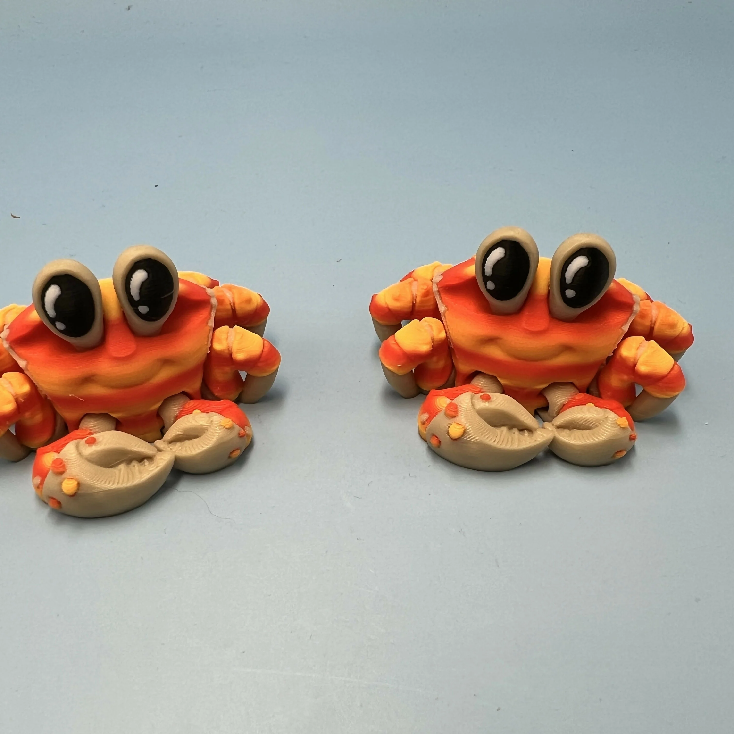 3D Printed SMALL: Articulated Sensory Fidget Animal friends Crab 6cm - Image 4