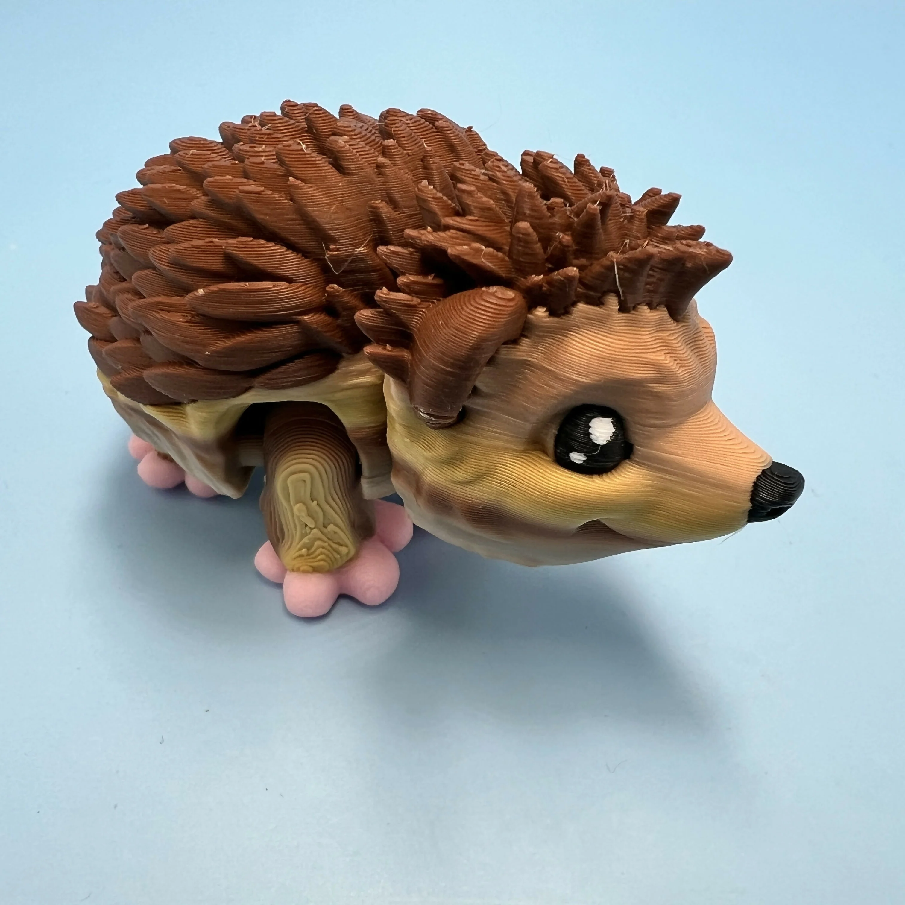3D Printed SMALL: Articulated Sensory Fidget Animal friends Hedgehog 6.5cm - Image 2