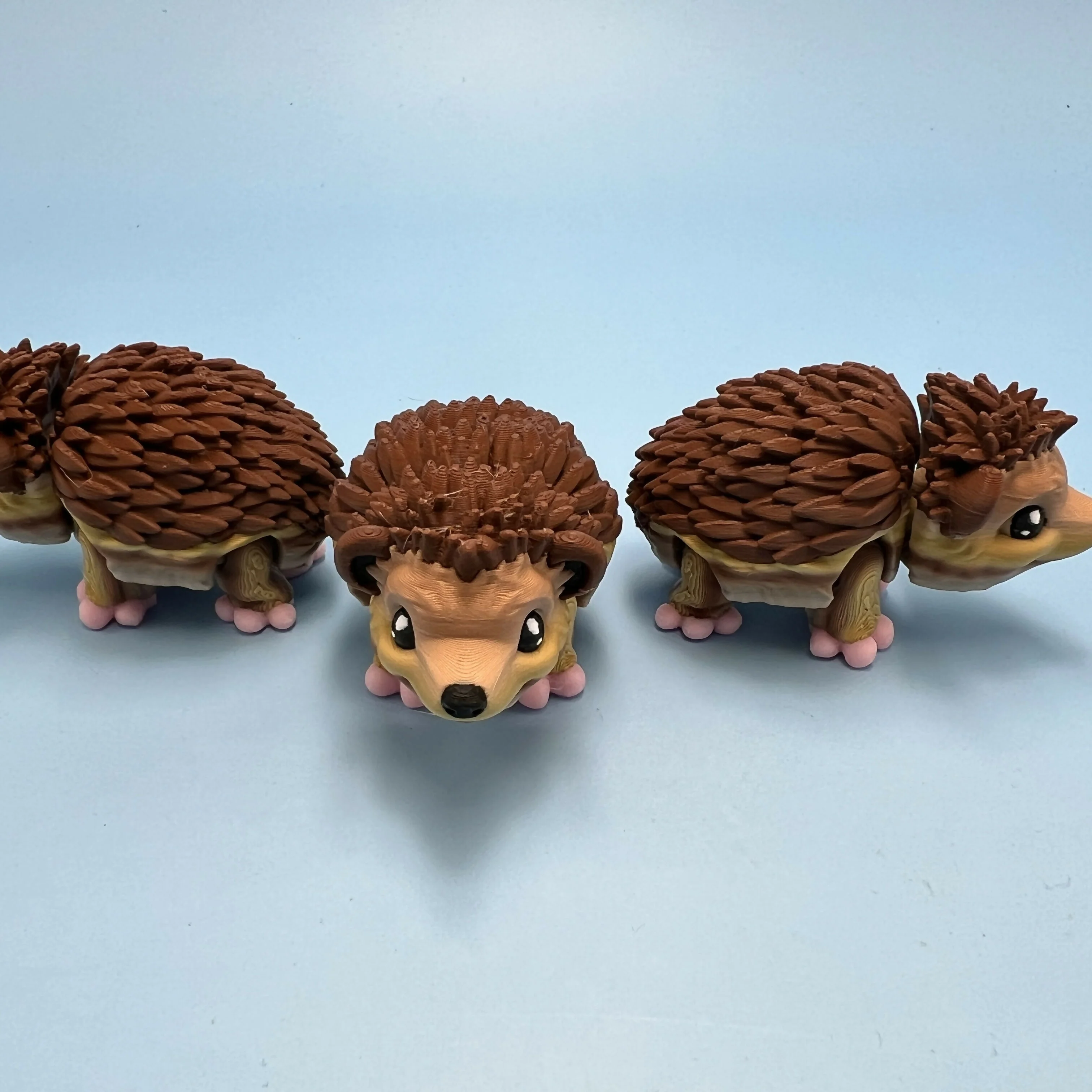 3D Printed SMALL: Articulated Sensory Fidget Animal friends Hedgehog 6.5cm - Image 4