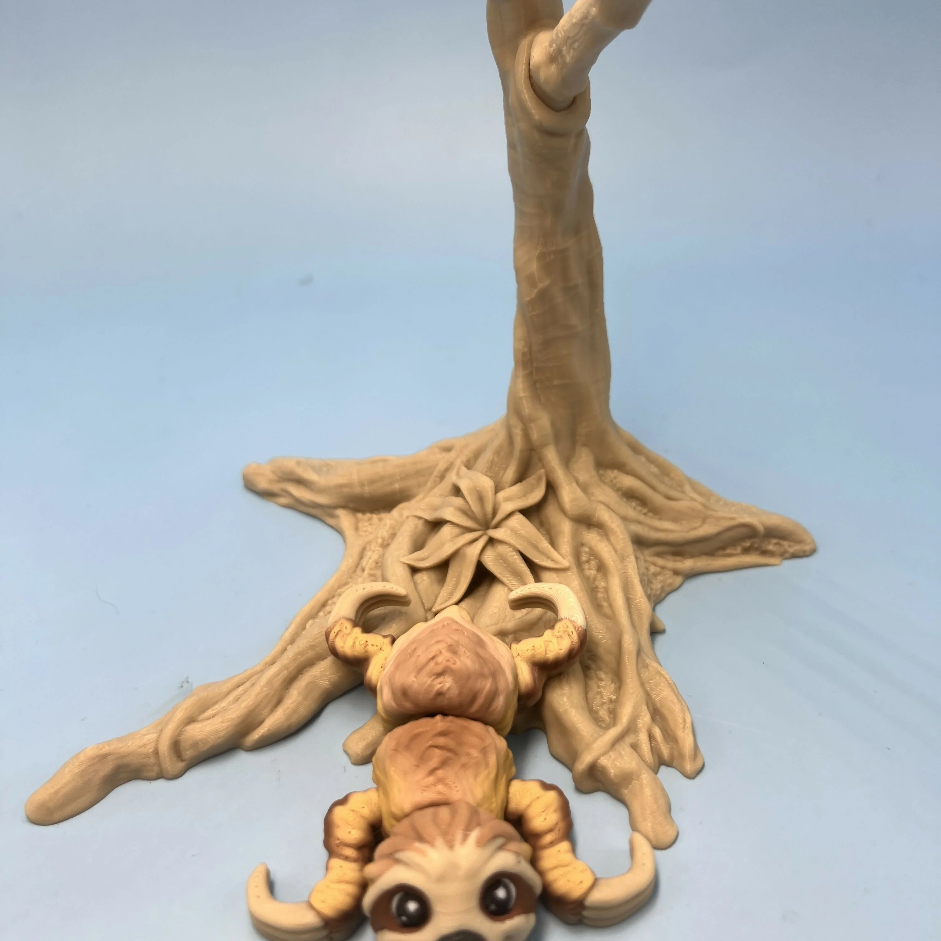3D Printed SMALL: Articulated Sensory Fidget Animal friends Sloth 8cm - Image 2