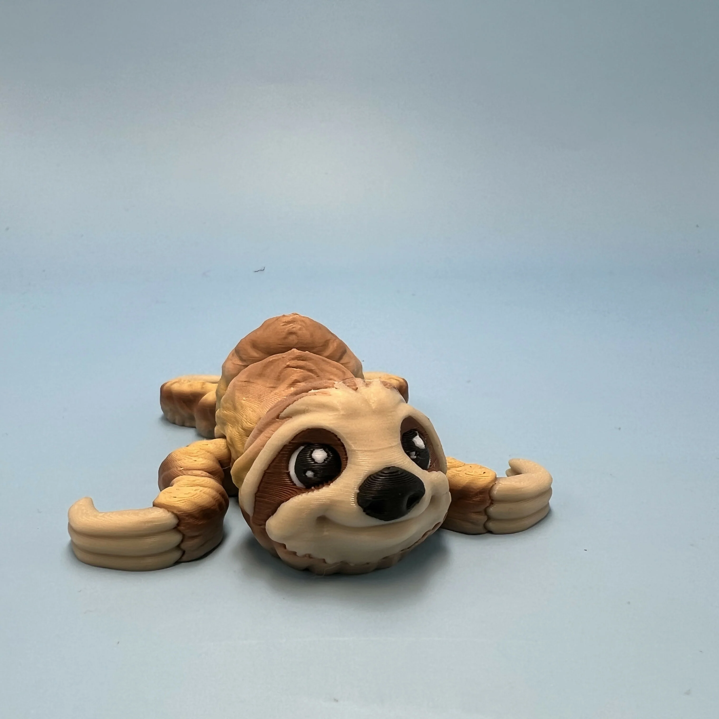 3D Printed SMALL: Articulated Sensory Fidget Animal friends Sloth 8cm - Image 3