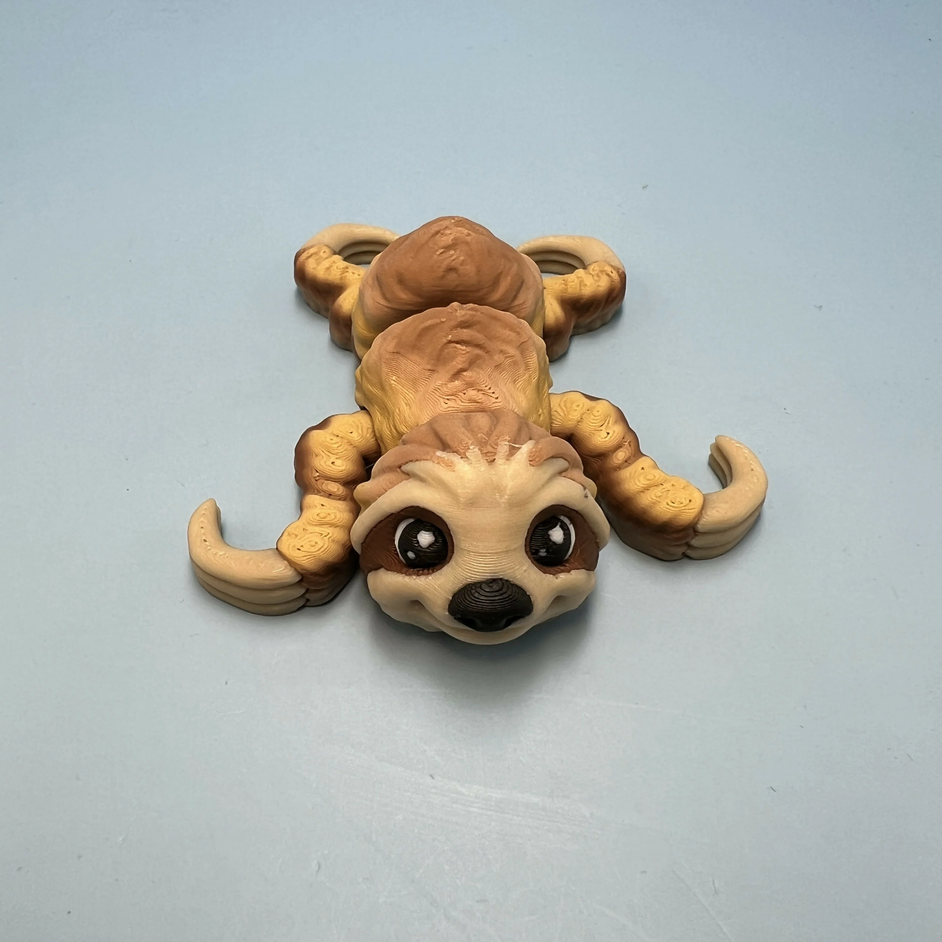 3D Printed SMALL: Articulated Sensory Fidget Animal friends Sloth 8cm - Image 4