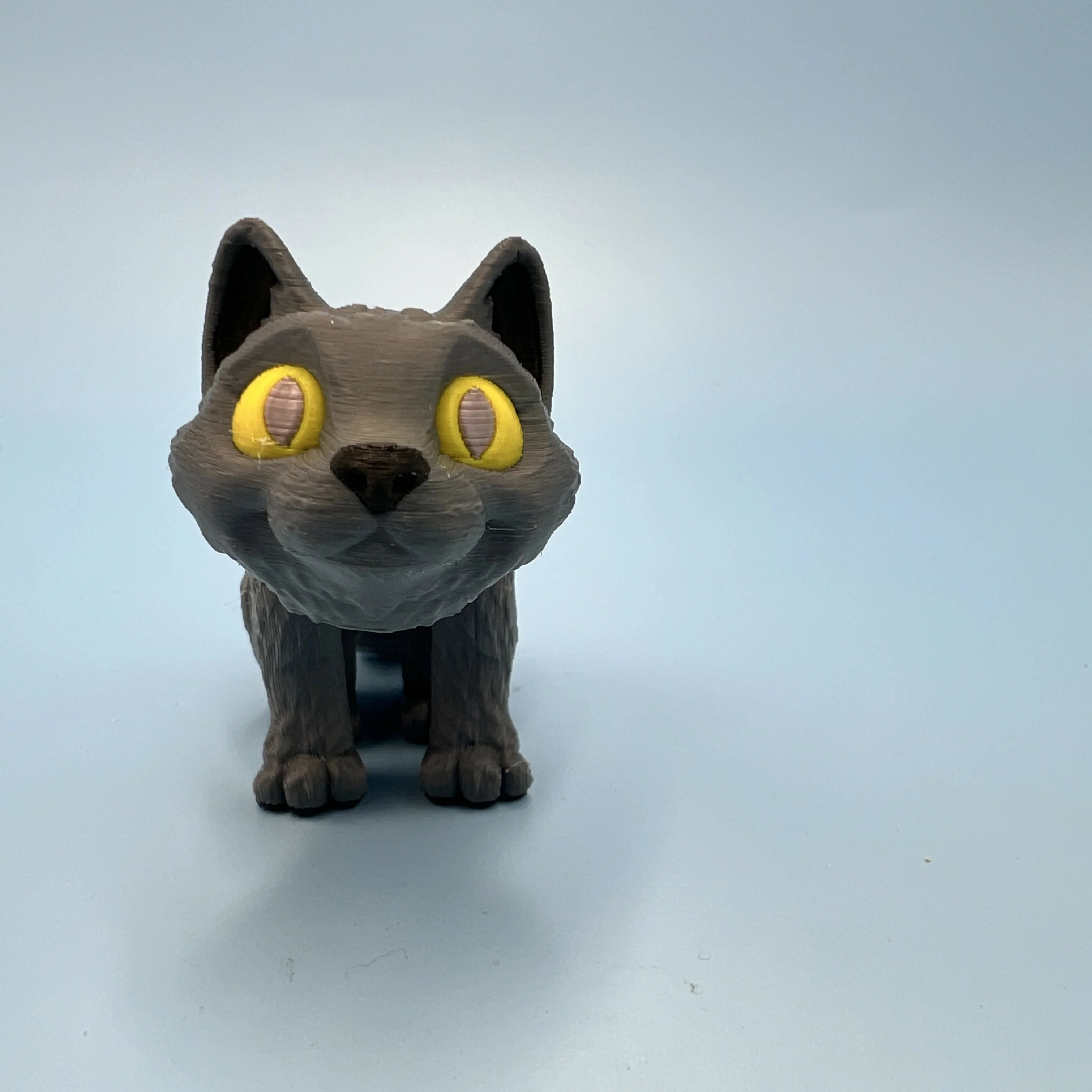 3D Printed SMALL: Articulated Sensory Fidget Animals friends Cats (Black / Grey / Rainbow / Orange) 10.5cm - Image 5