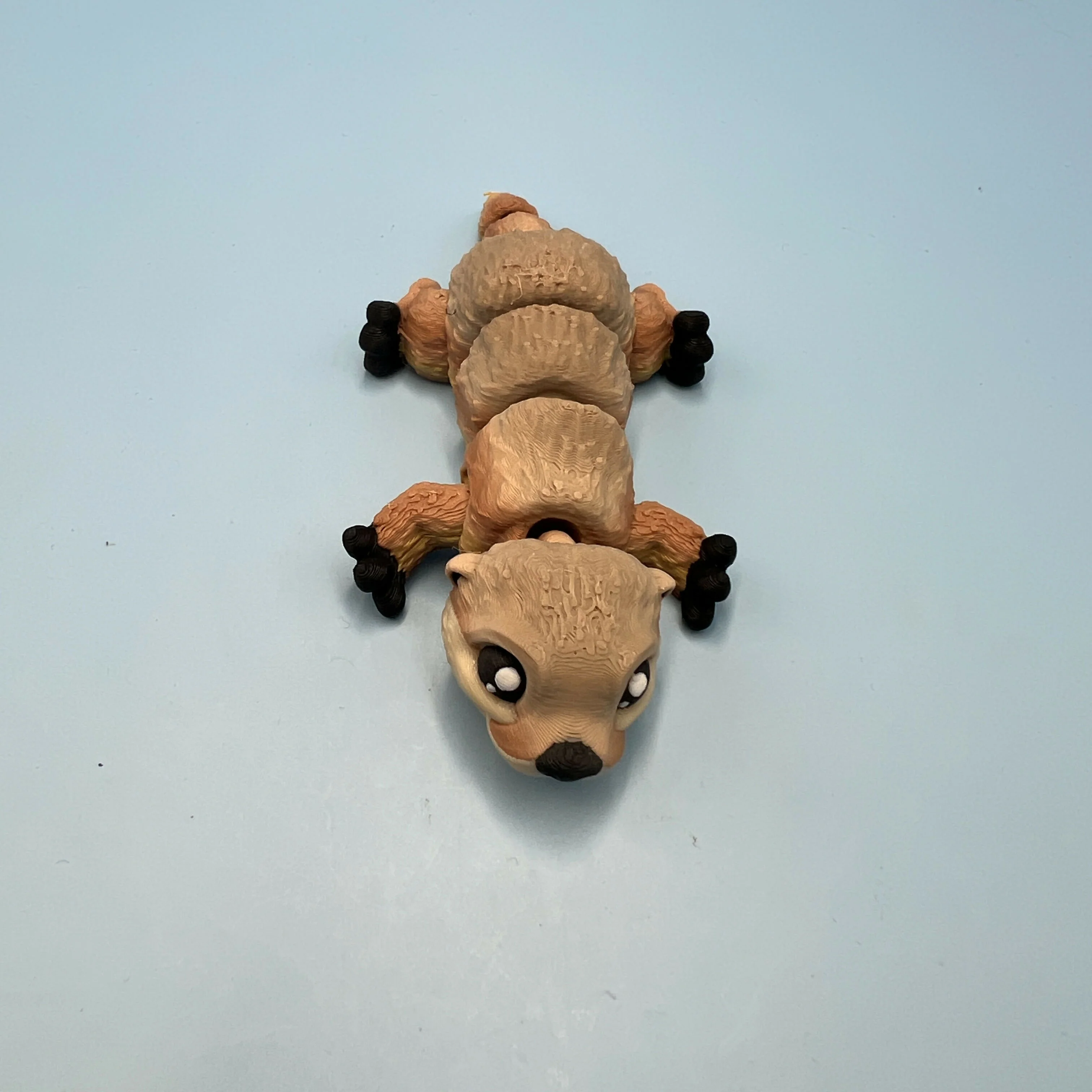 3D Printed SMALL: Articulated Sensory Fidget Animals friends Otter 10.5cm - Image 2
