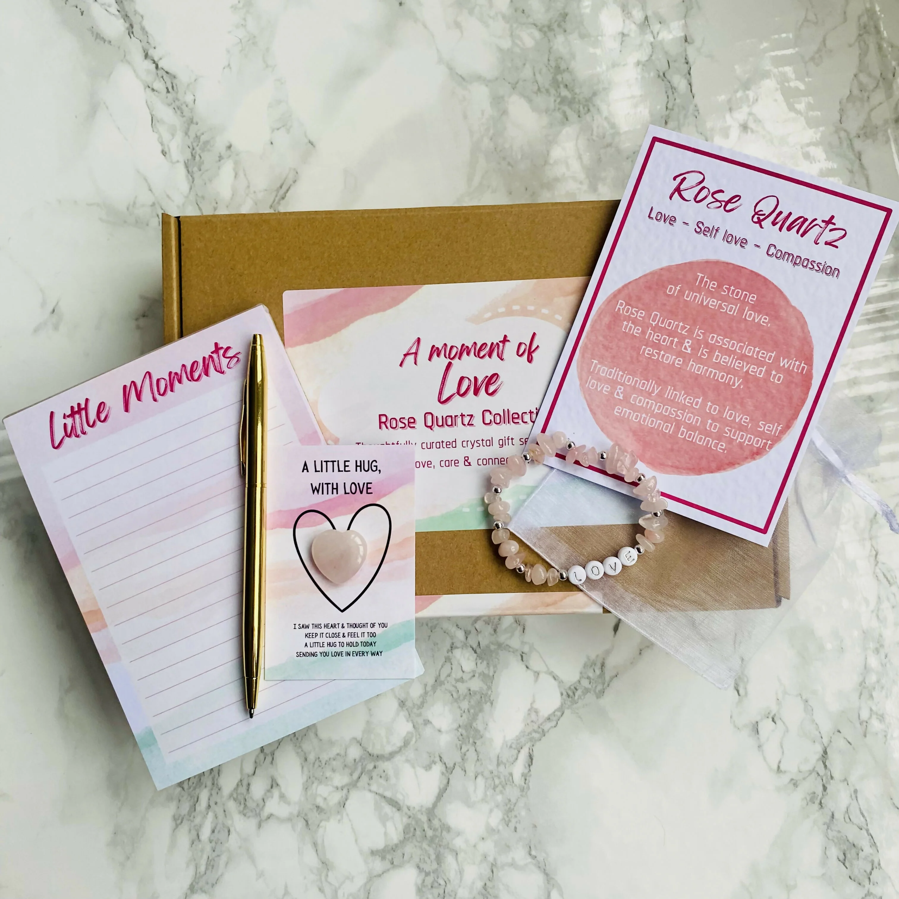 A Moment of Love Crystal Gift Set