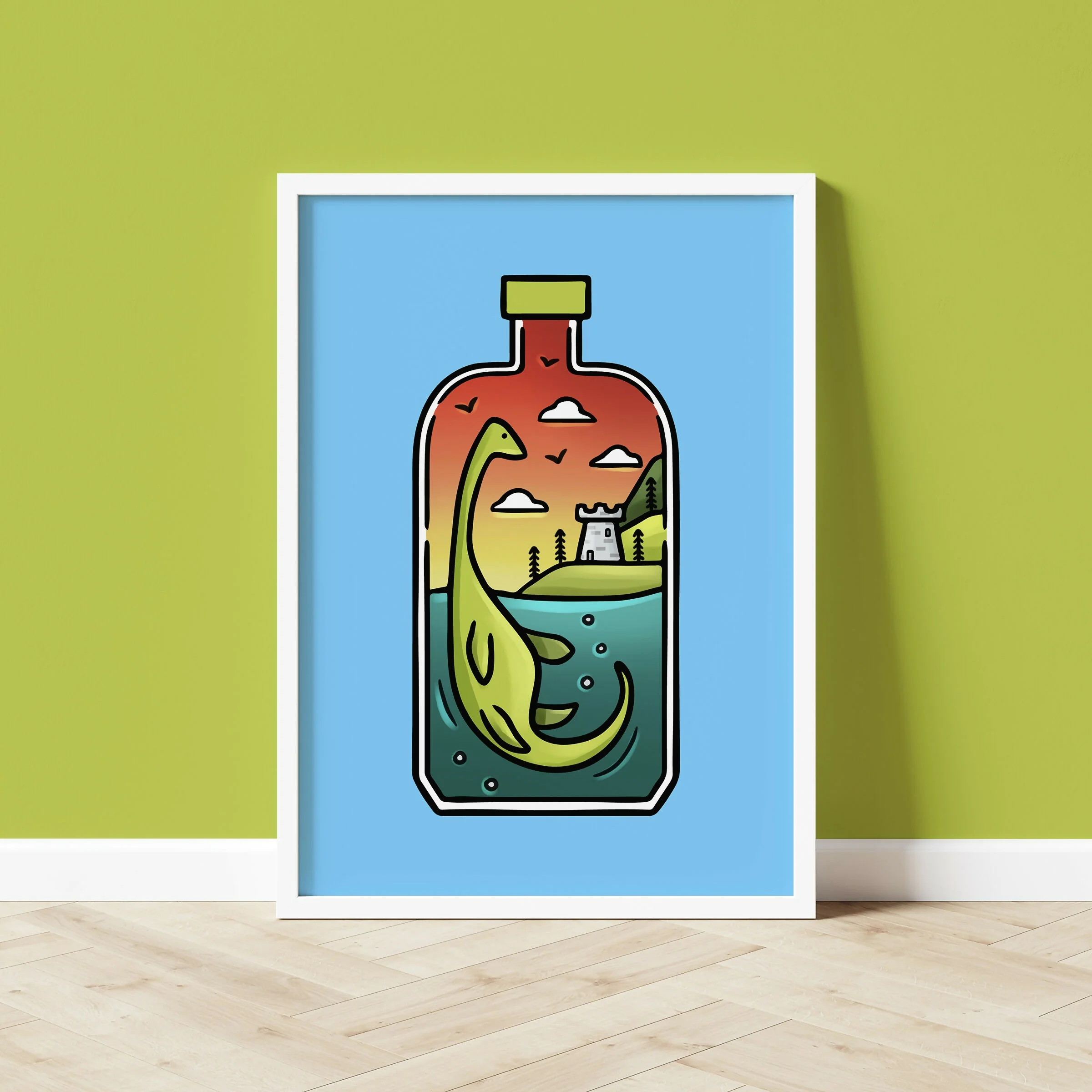 A4 Print - Nessie