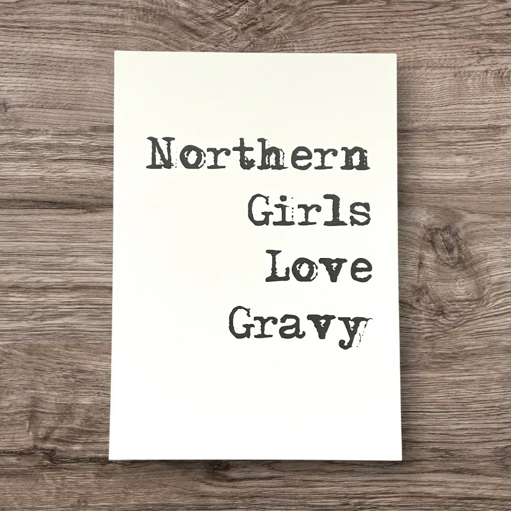 A4 Un Framed Print Gravy Plain