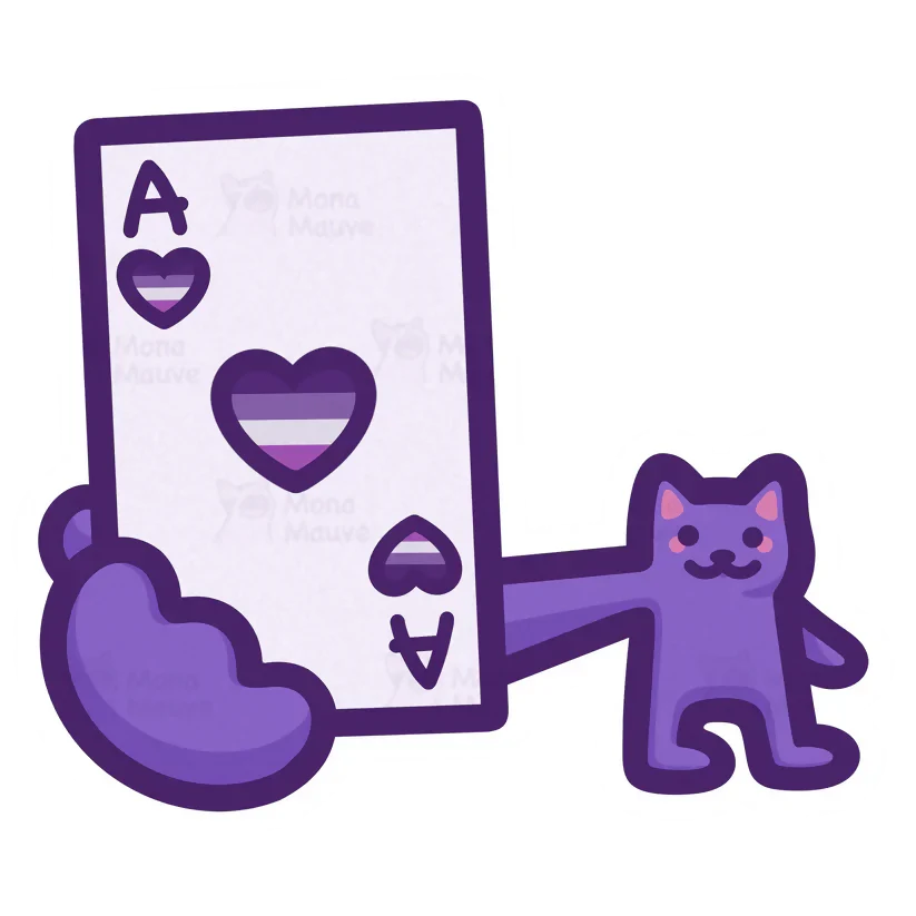 Ace Cat Sticker