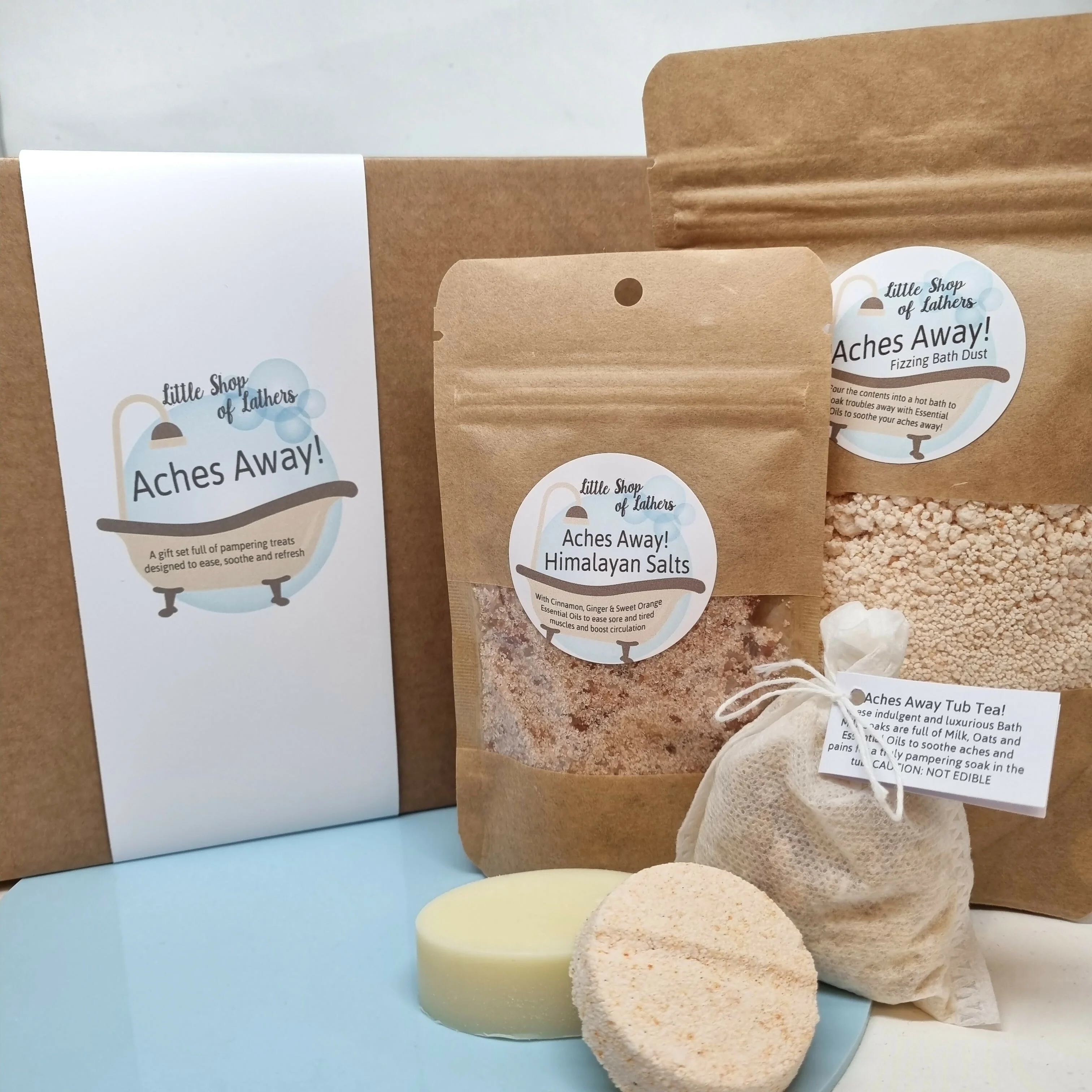 Aches Away Bath & Body Gift Set