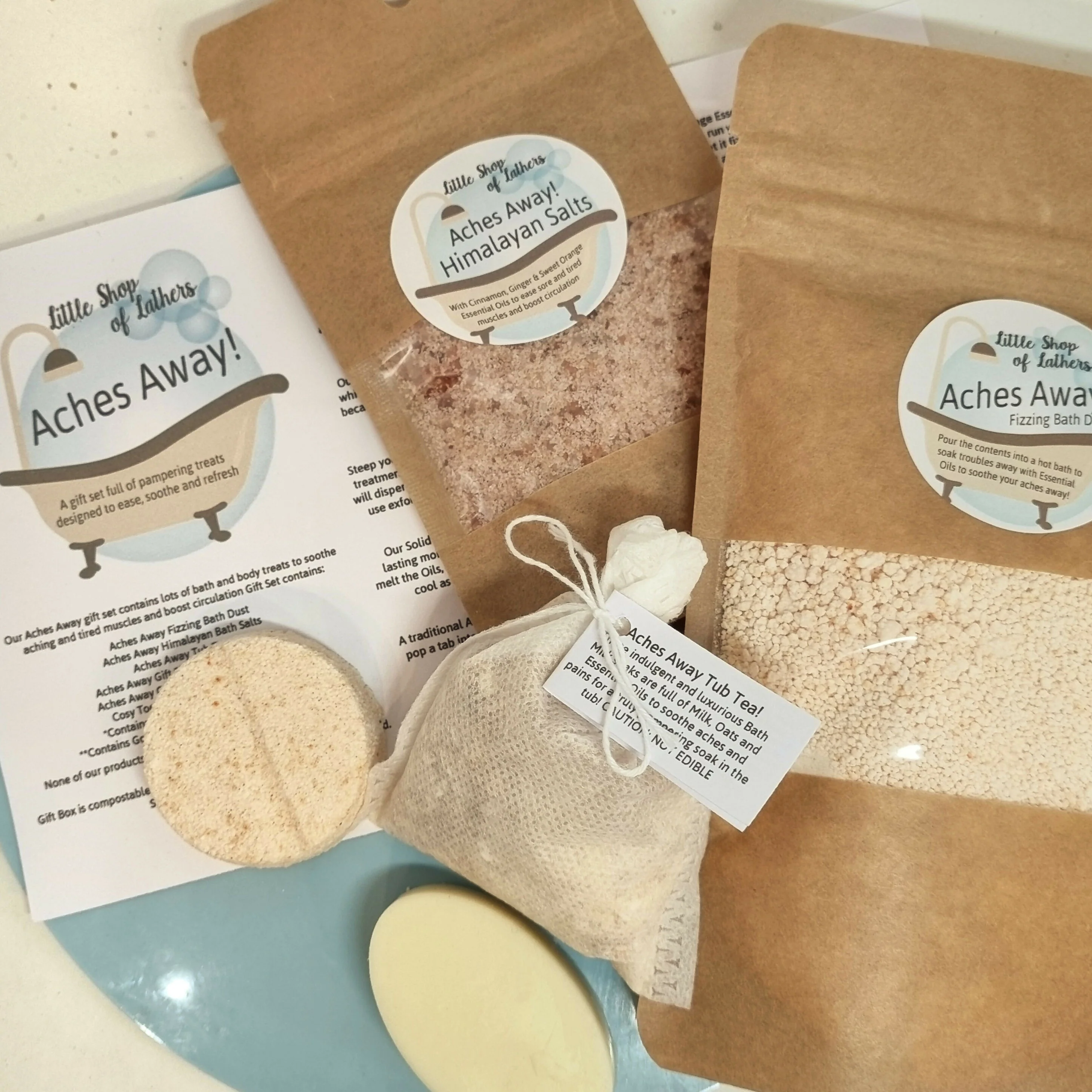 Aches Away Bath & Body Gift Set - Image 2