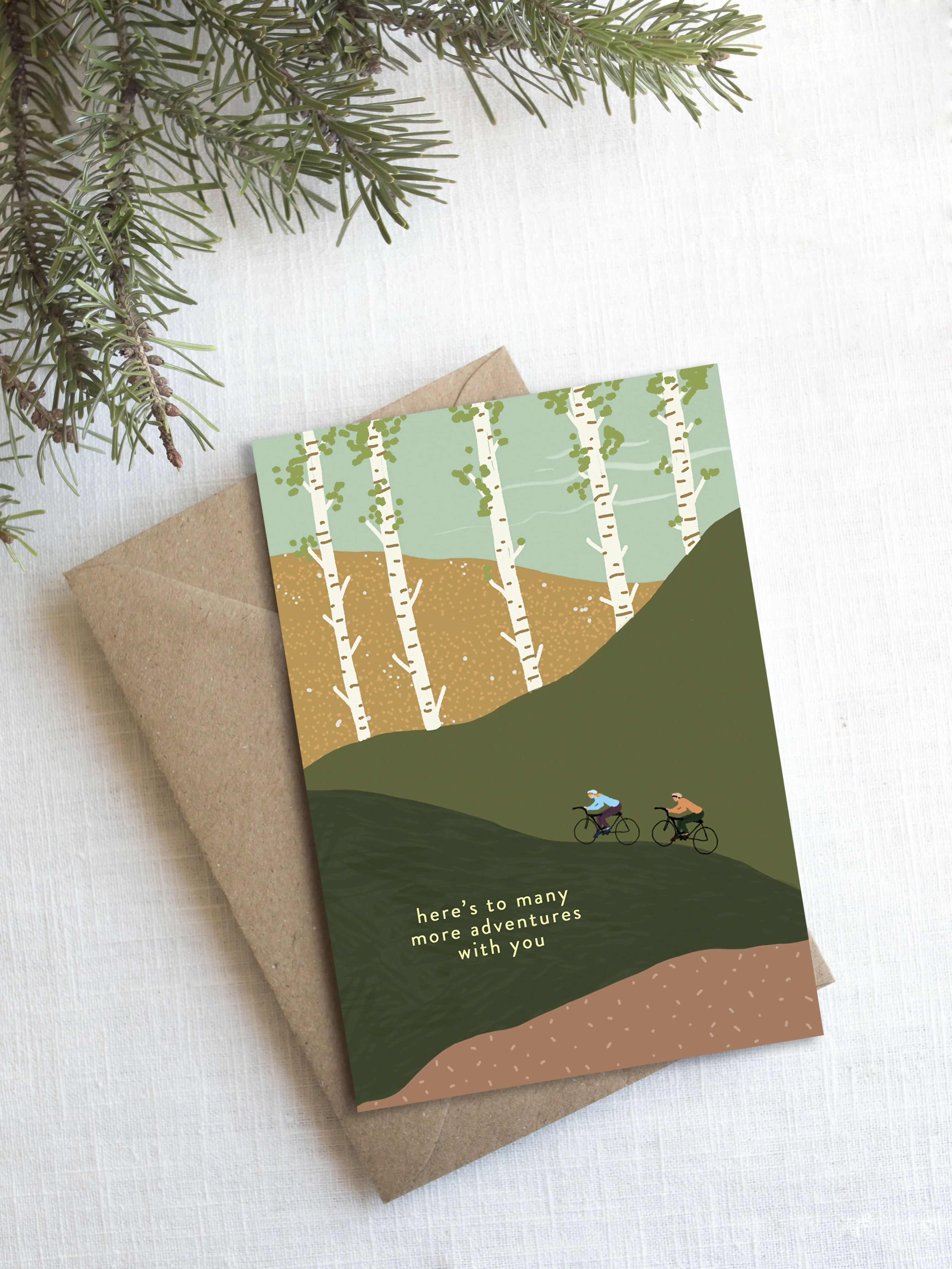 Adventures With You Valentines Card - Image 2
