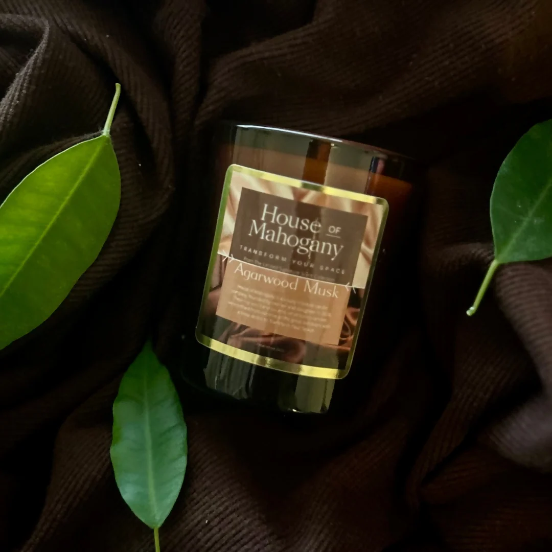 Agarwood Musk Soy Wax Scented Candle