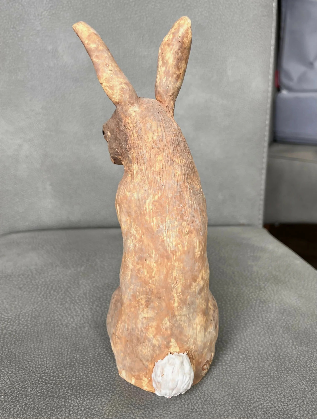 Alert Rabbit Sculpture - Image 4
