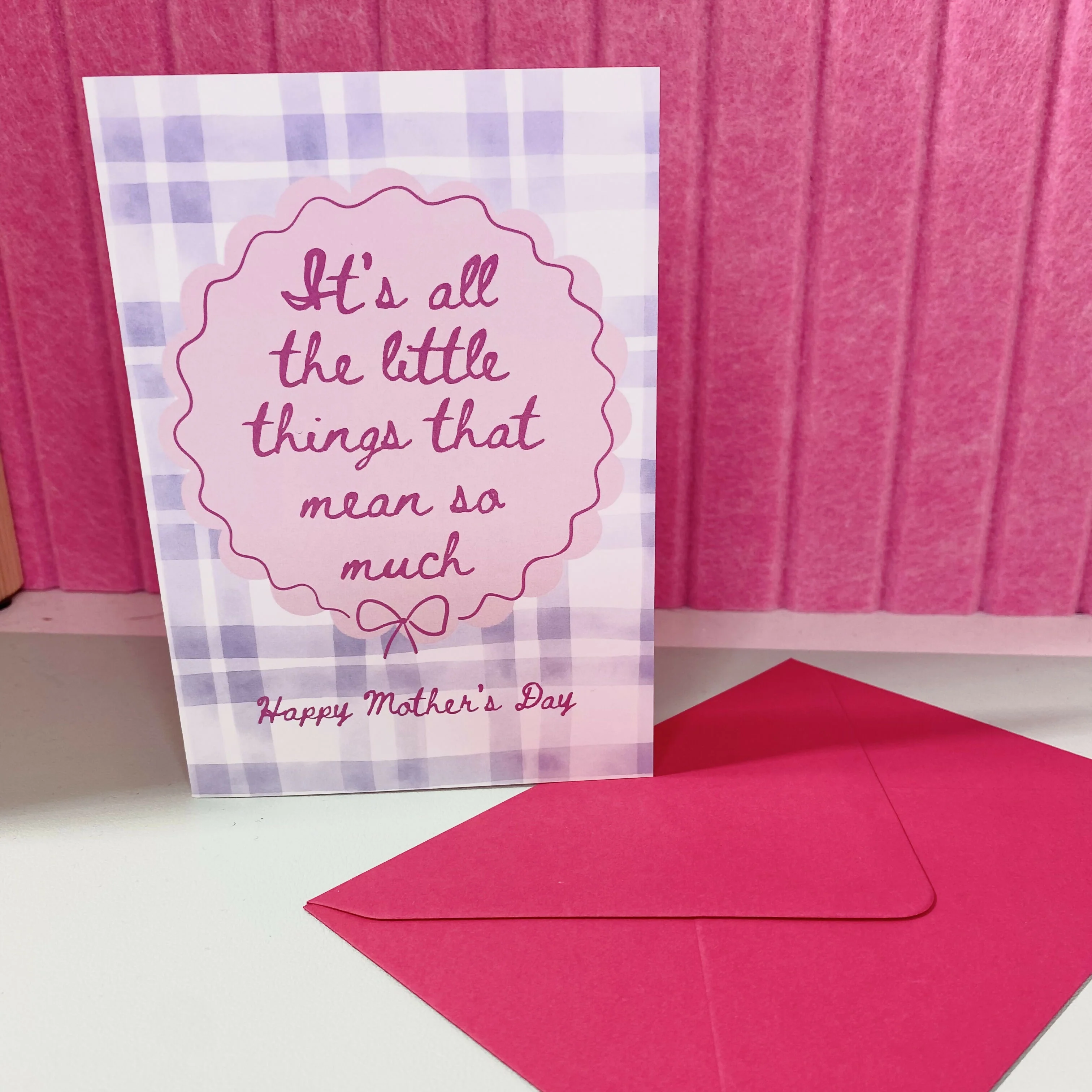 All The Little Things Mother’s Day Card - Image 2