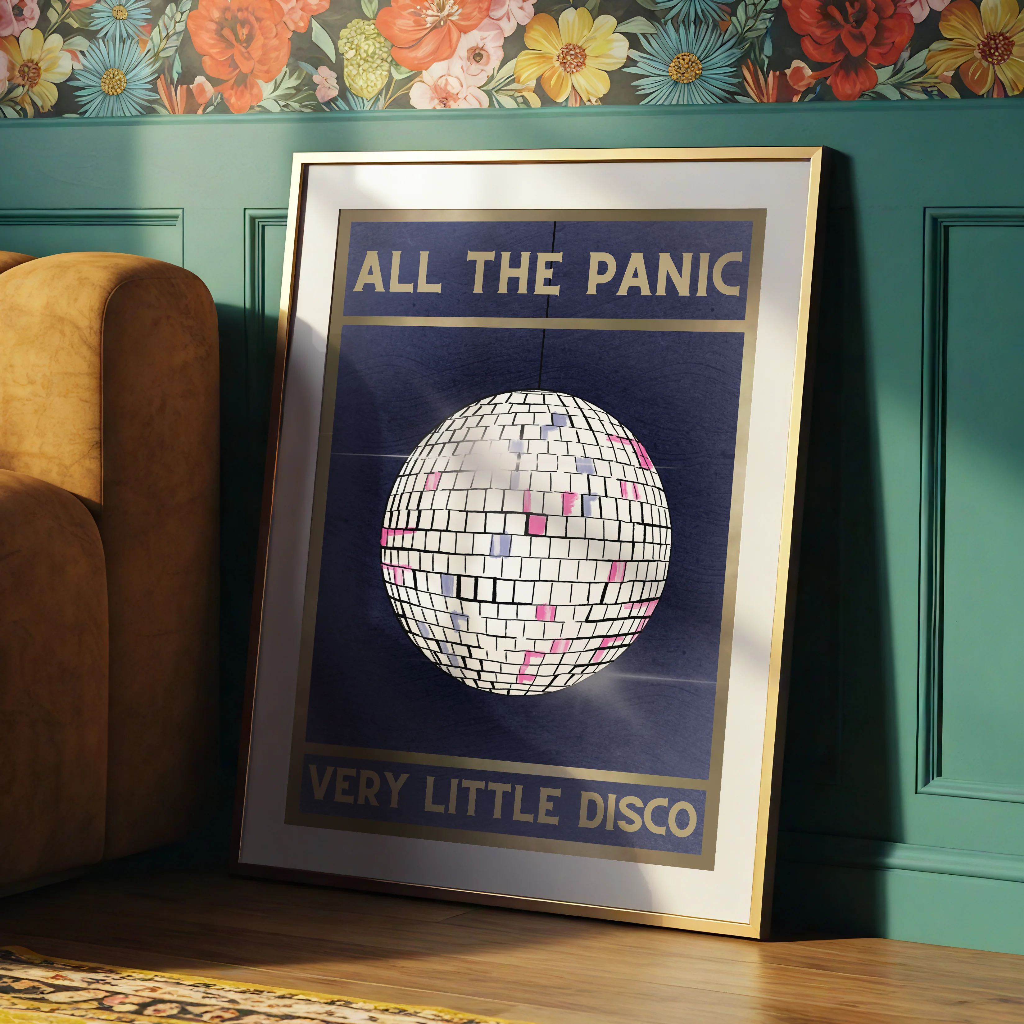 All The Panic Illustrated Print