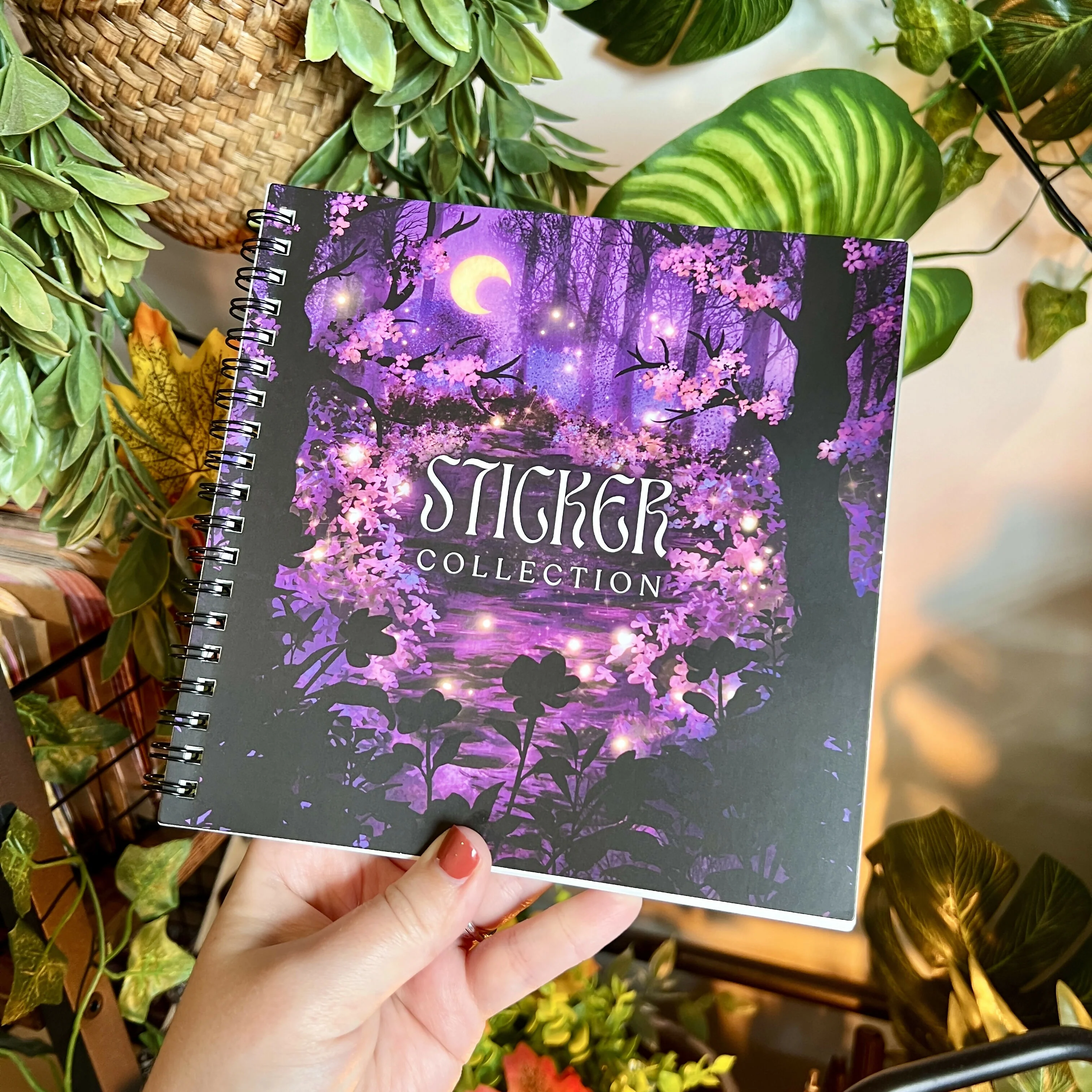 Amethyst Forest Sticker Album