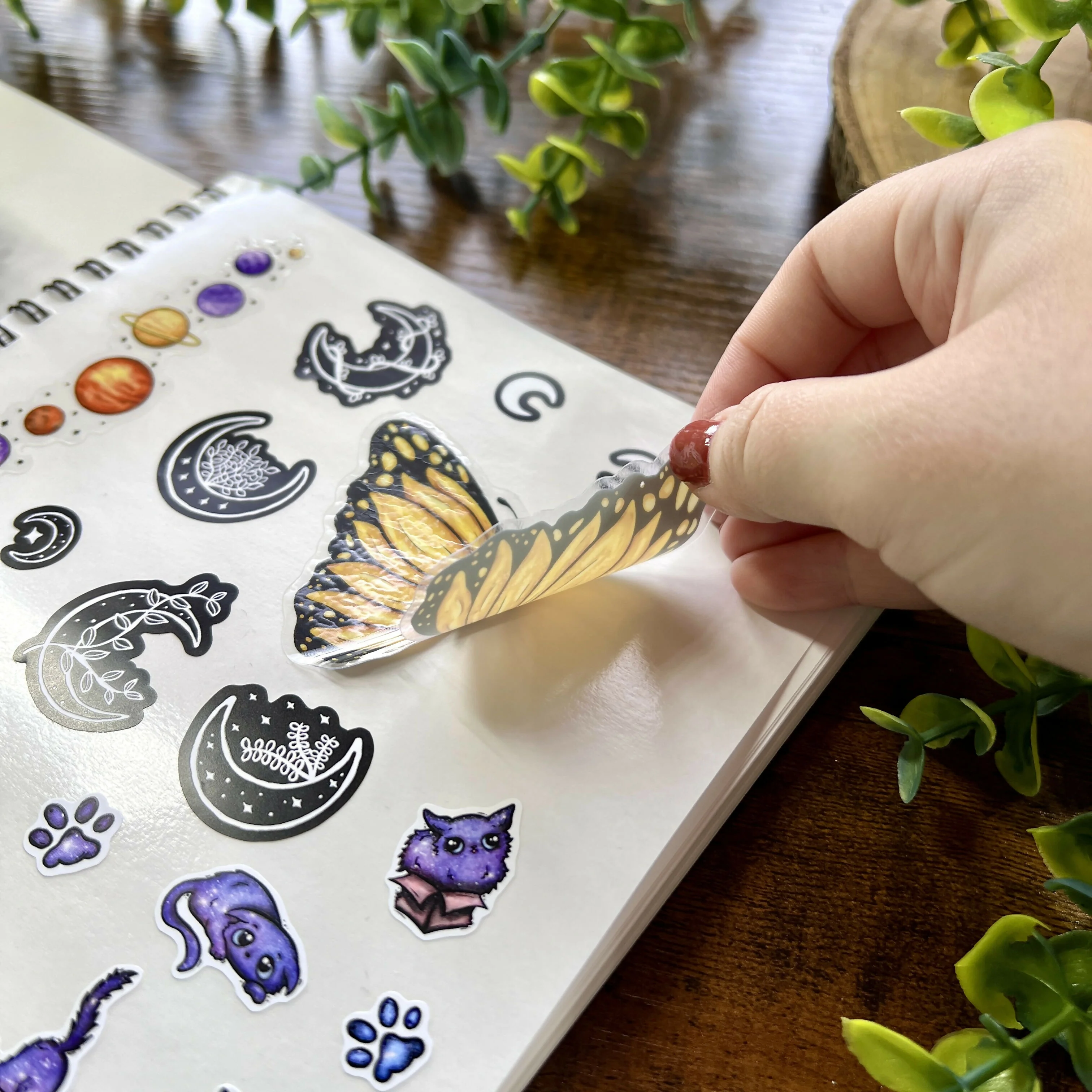 Amethyst Forest Sticker Album - Image 6