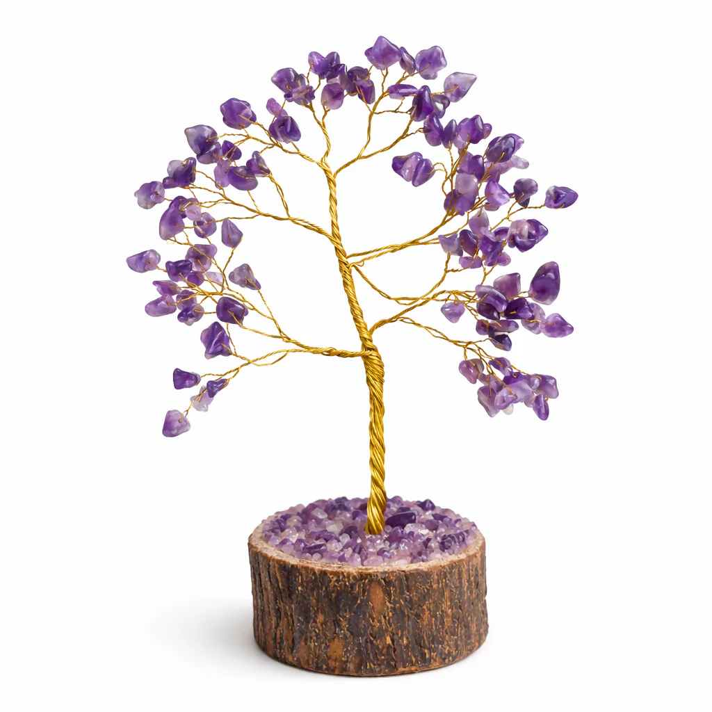 Ameythst Crystal Tree