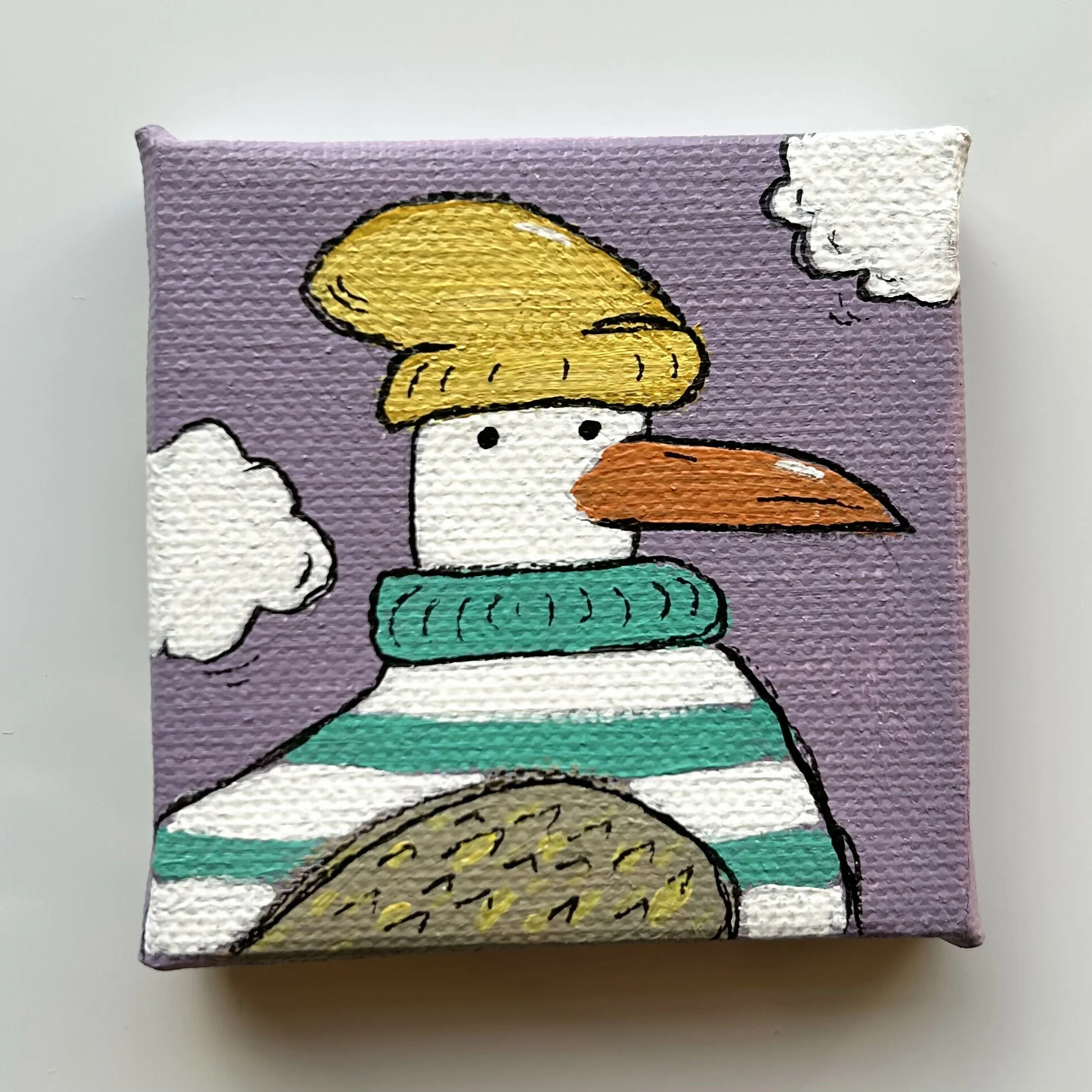 Animal Portraits Mini Canvases Original Artwork - Image 4