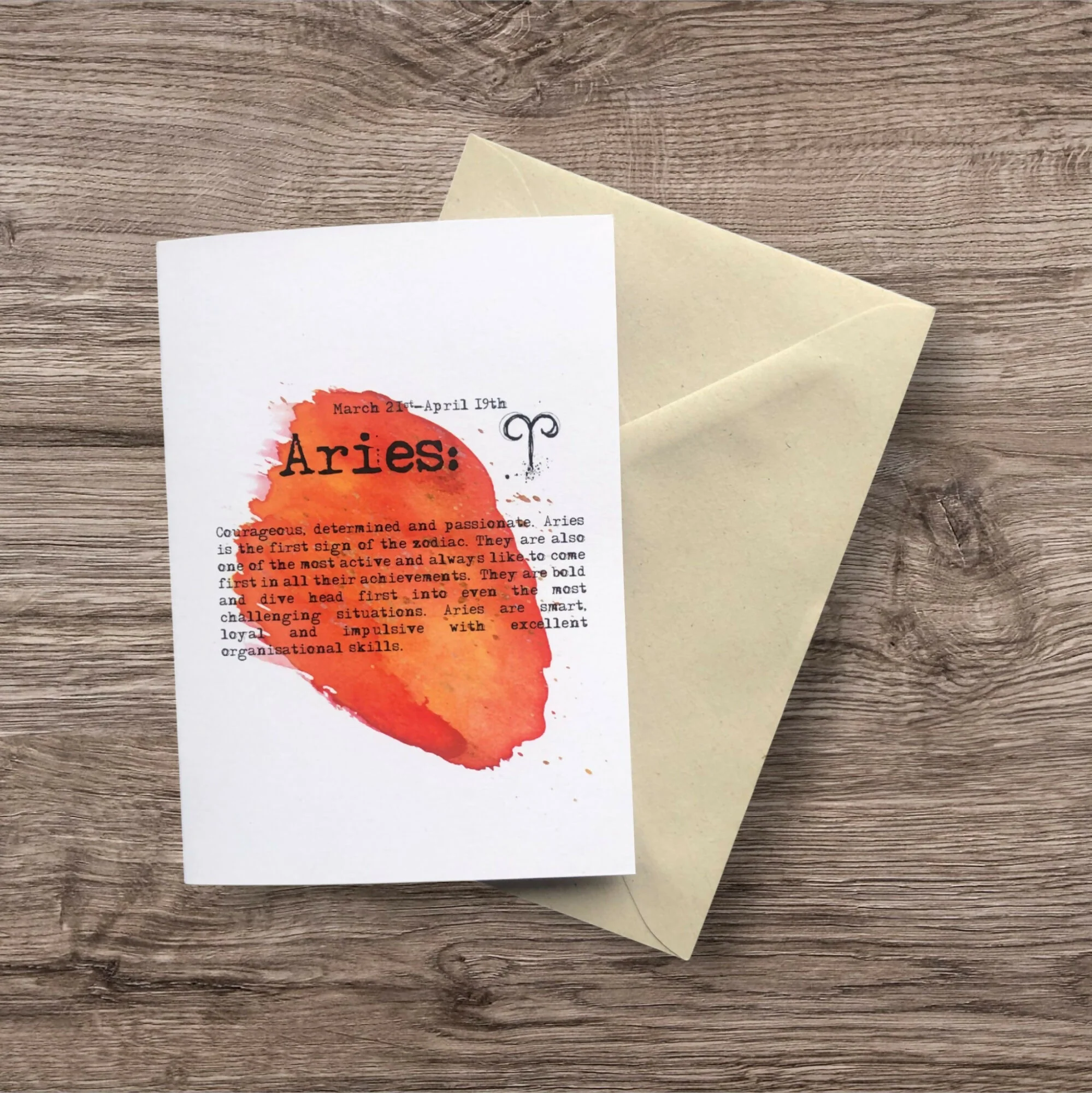 Aries Card