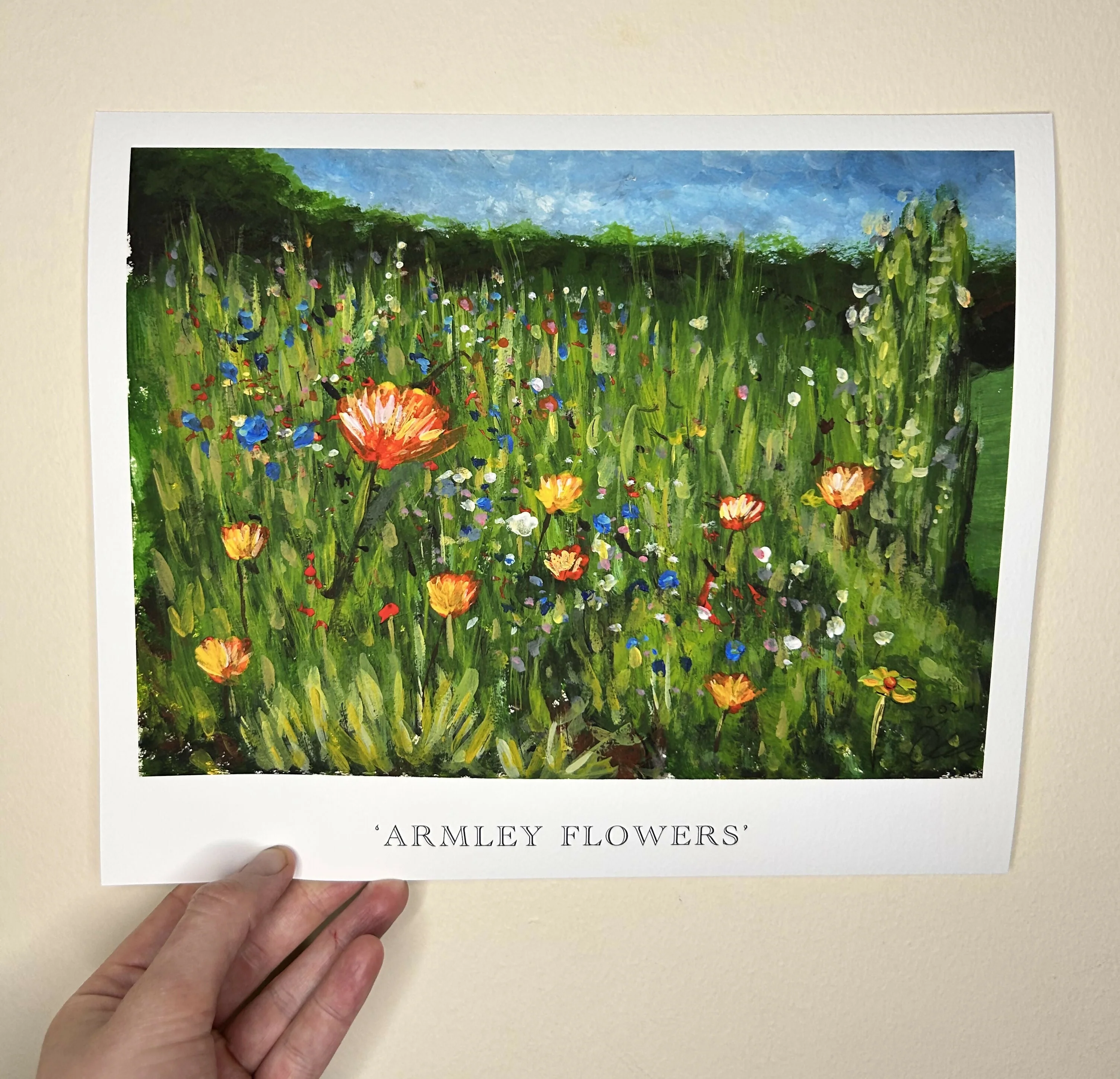 Armley Flowers print - Image 2