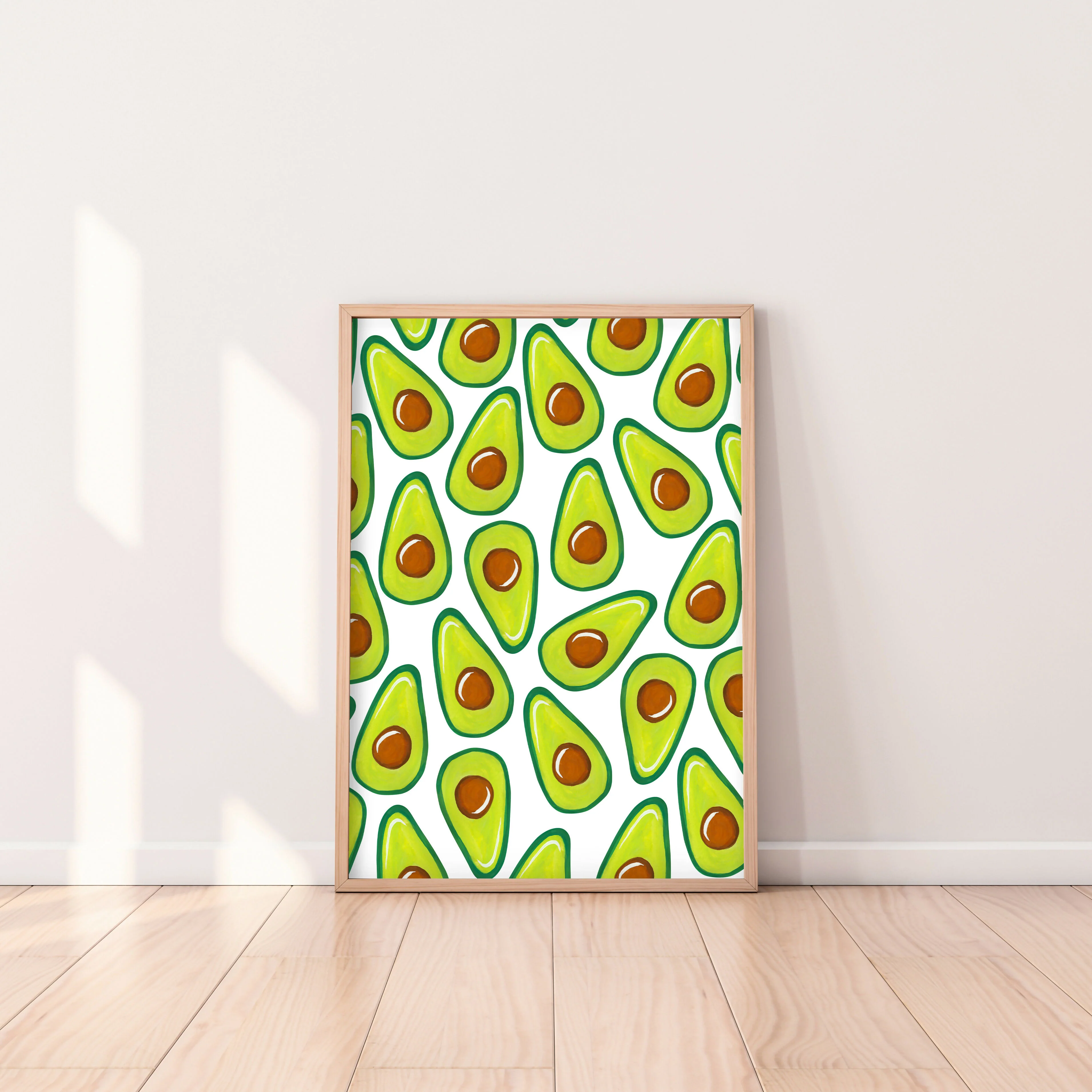 Avocado A4 Art Print