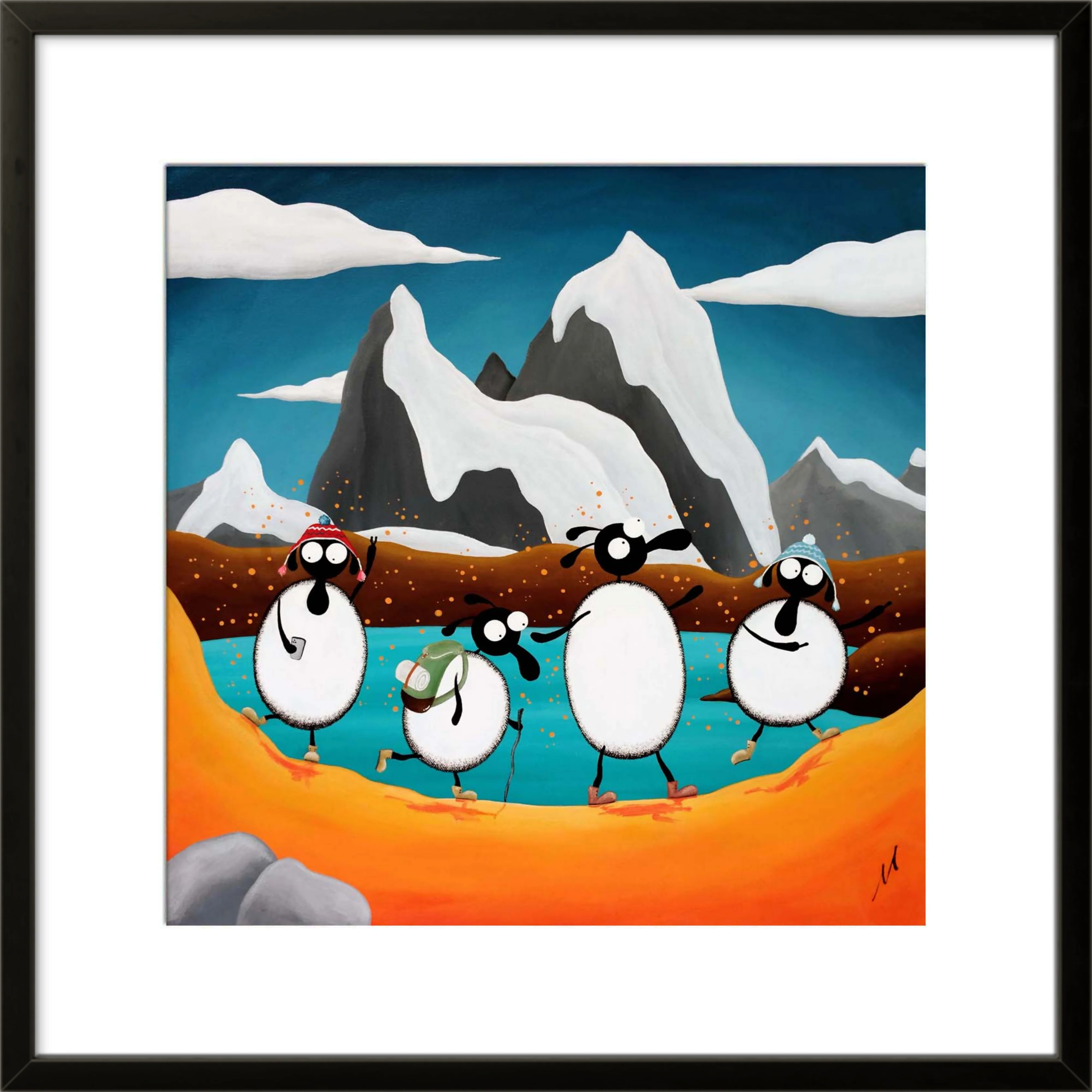 Baatagonia - 20” Framed Limited Edition Print - Image 2
