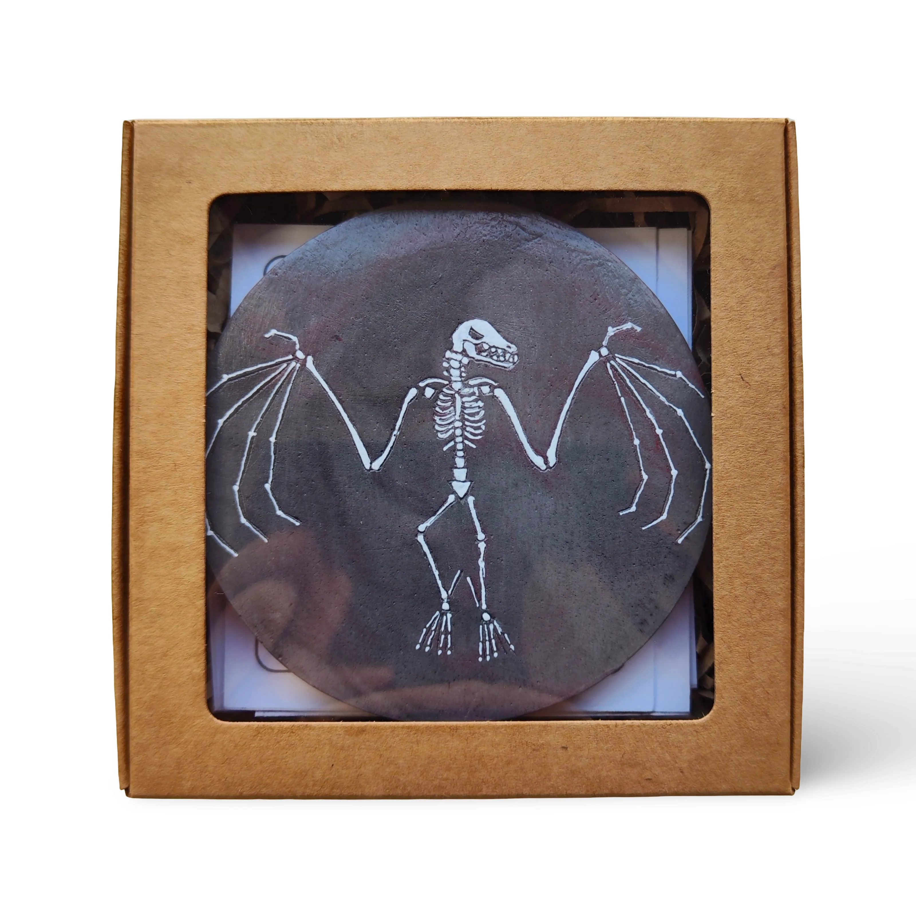 Bat Skeleton / Original Artwork / Ready-to-hang Relief Wall Art / Limited Edition of 25 - Image 2