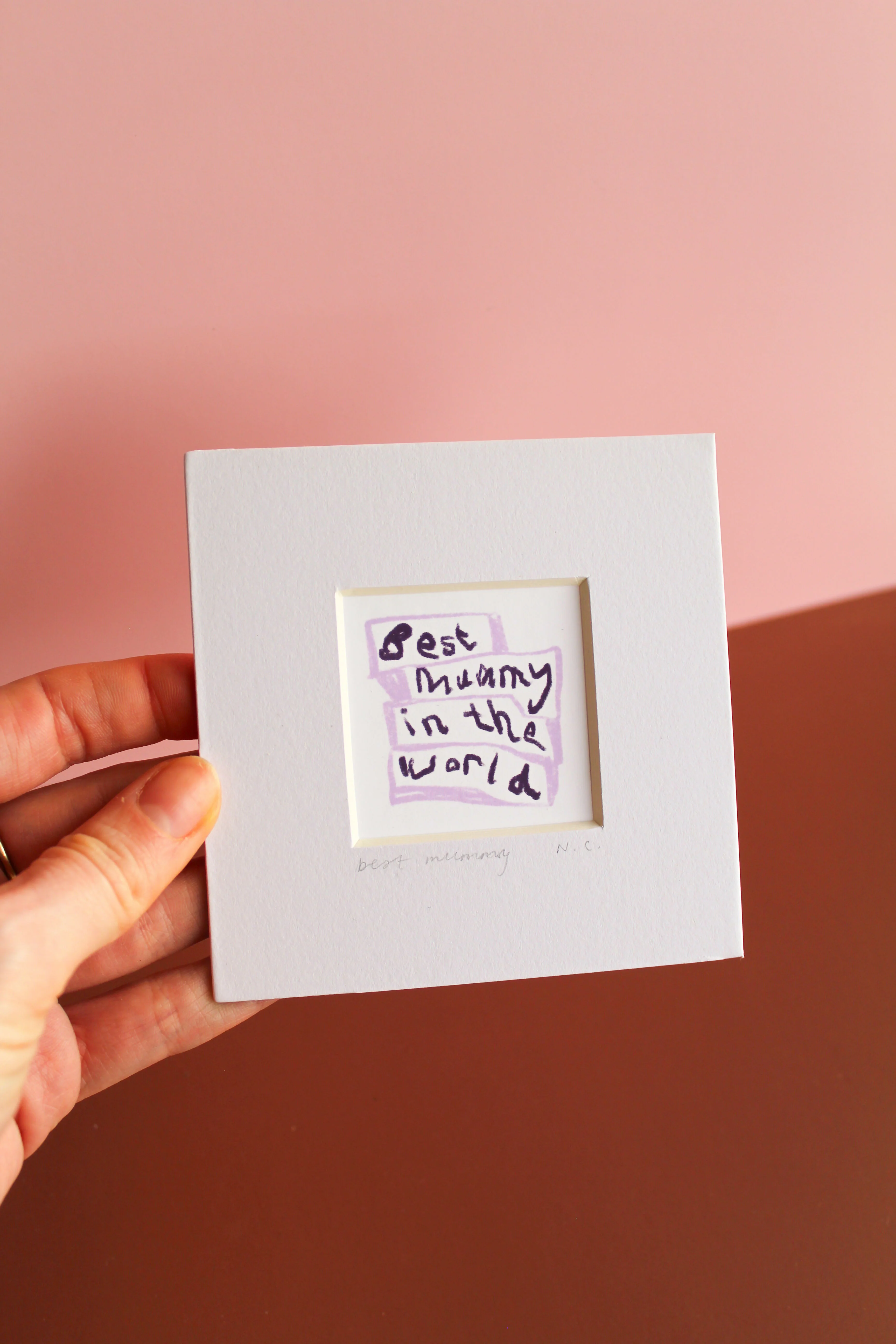 Best Mummy In The World Mini Print - Image 2