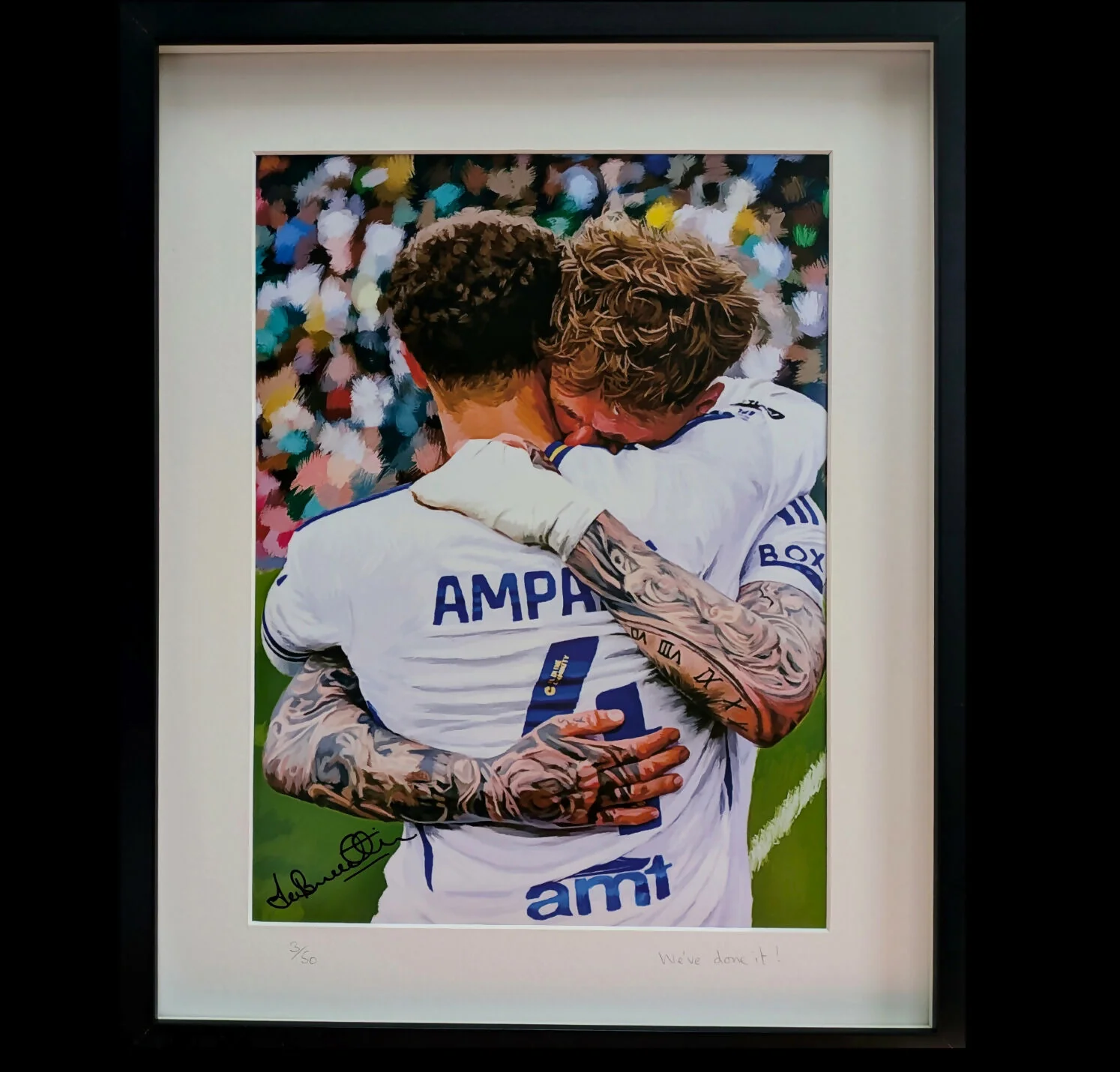 Best of friends Leeds Framed Print
