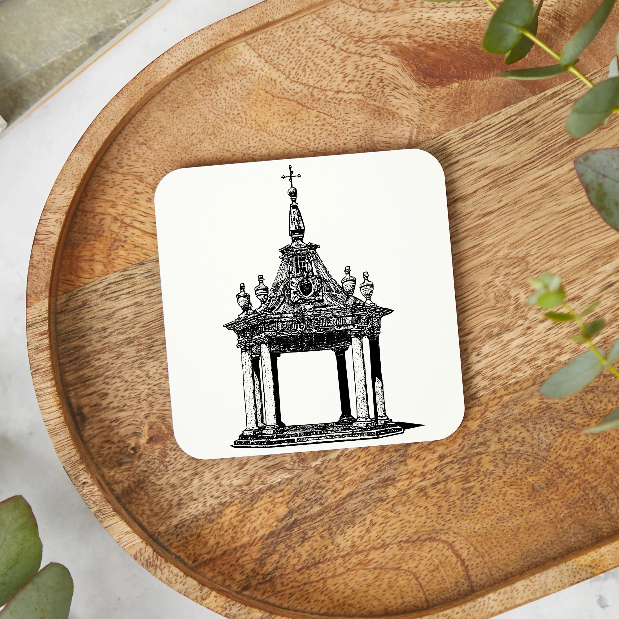 Beverley Market Cross Coaster