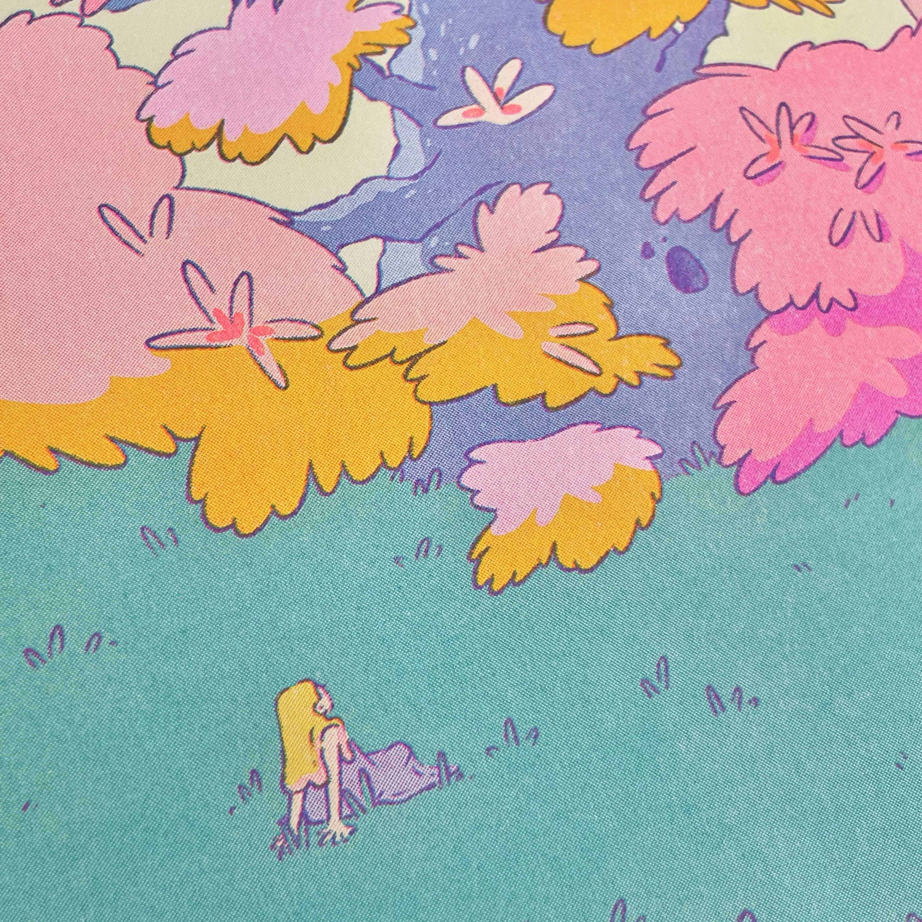 Big Tree, Small Me Riso Print - Image 2
