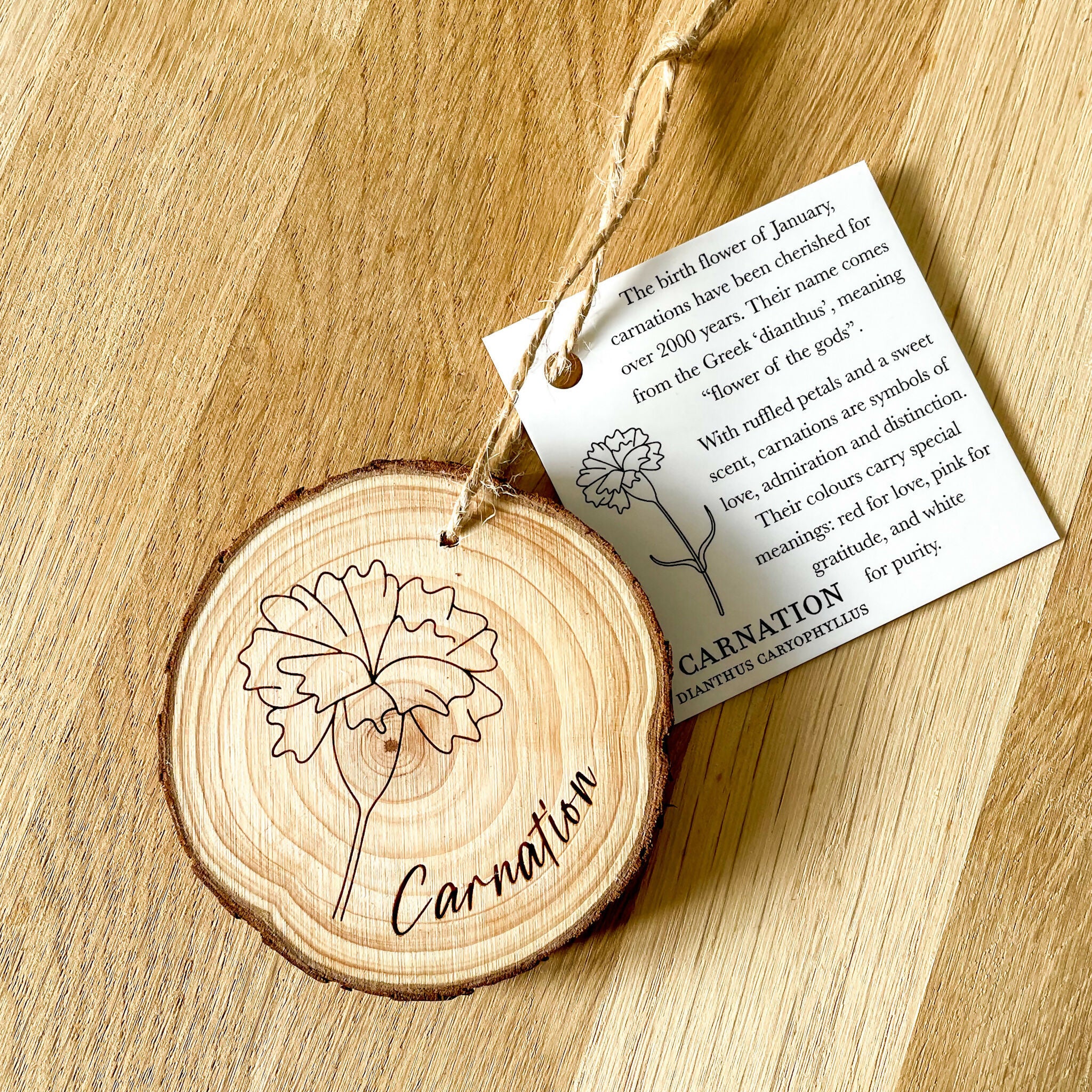 Birth Flower Hanging Decorations - Image 2