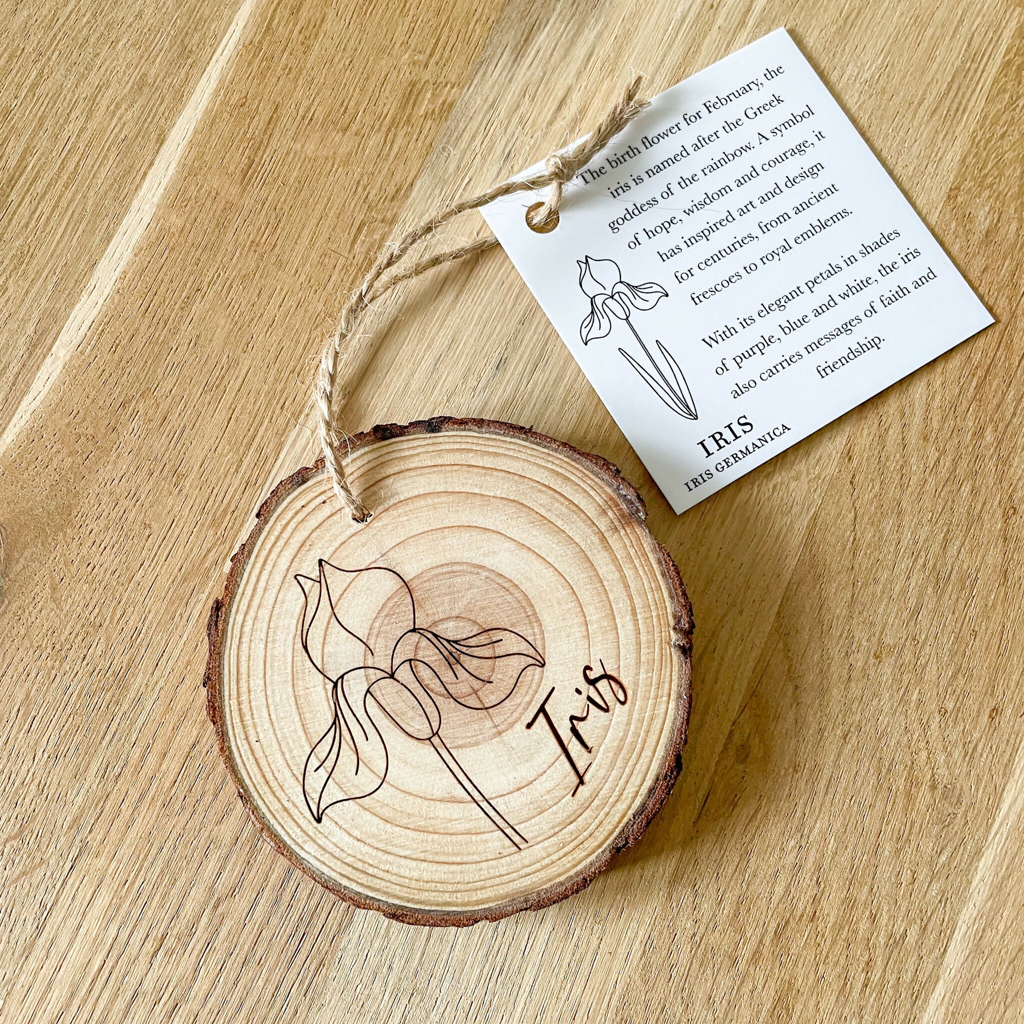 Birth Flower Hanging Decorations - Image 3