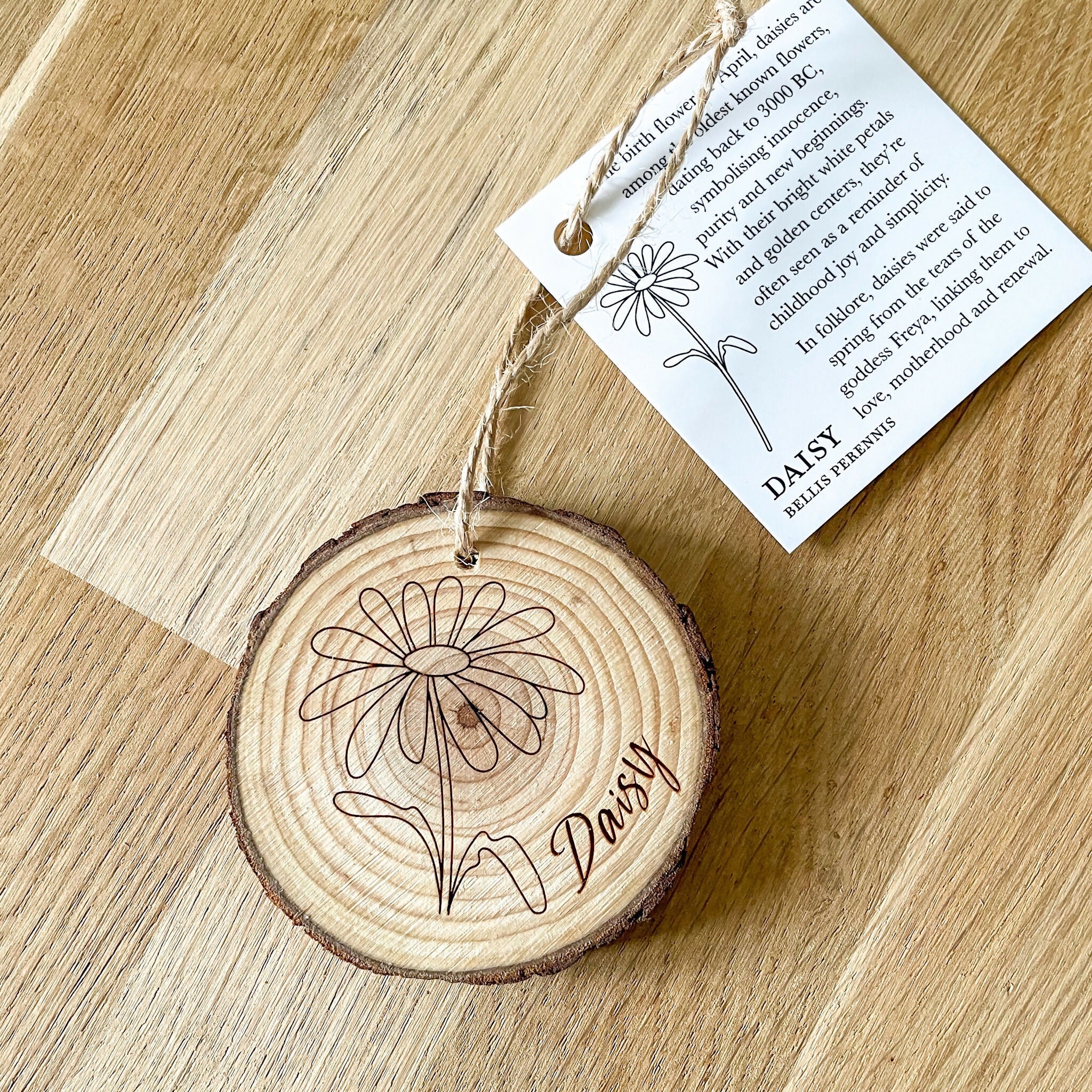 Birth Flower Hanging Decorations - Image 5