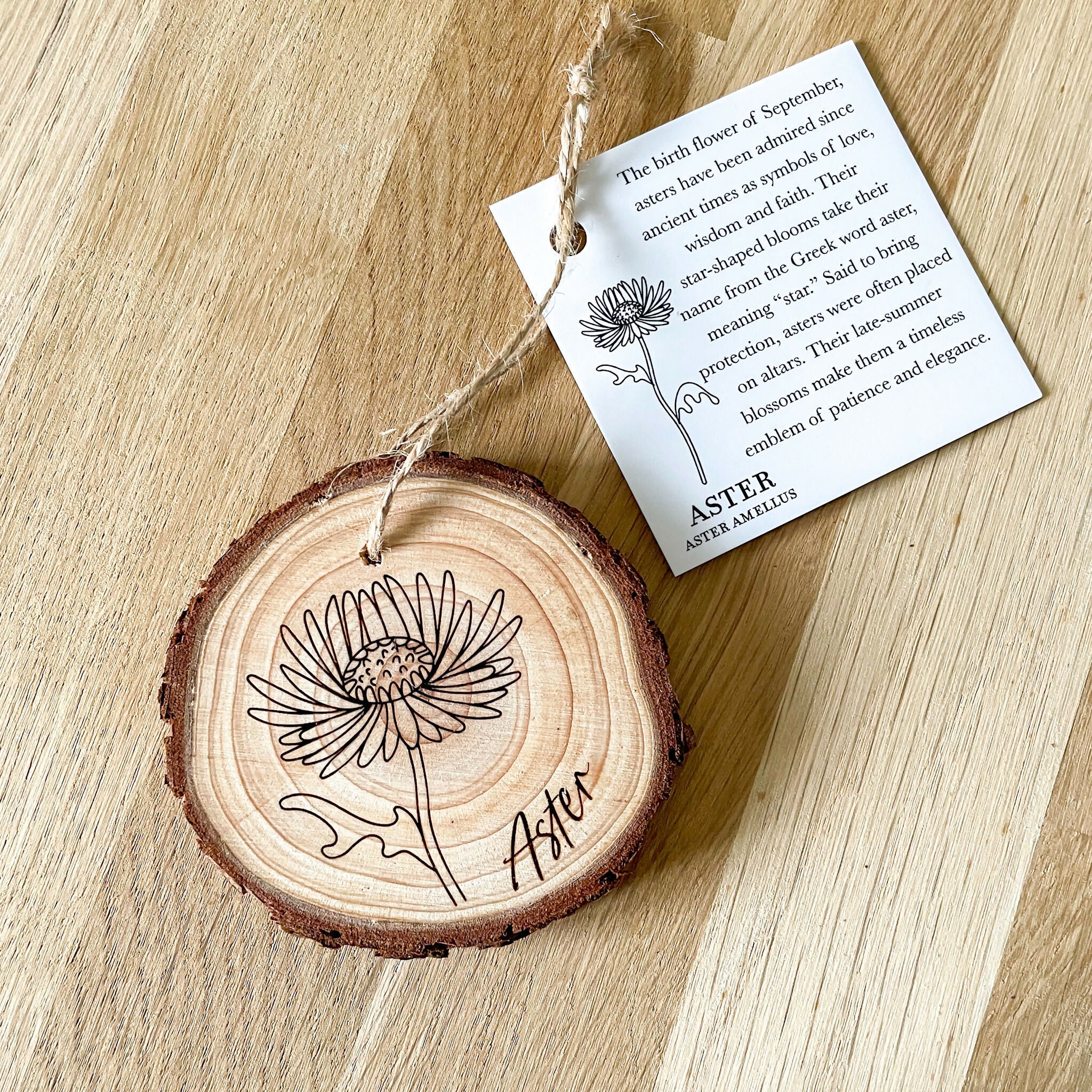 Birth Flower Hanging Decorations - Image 8