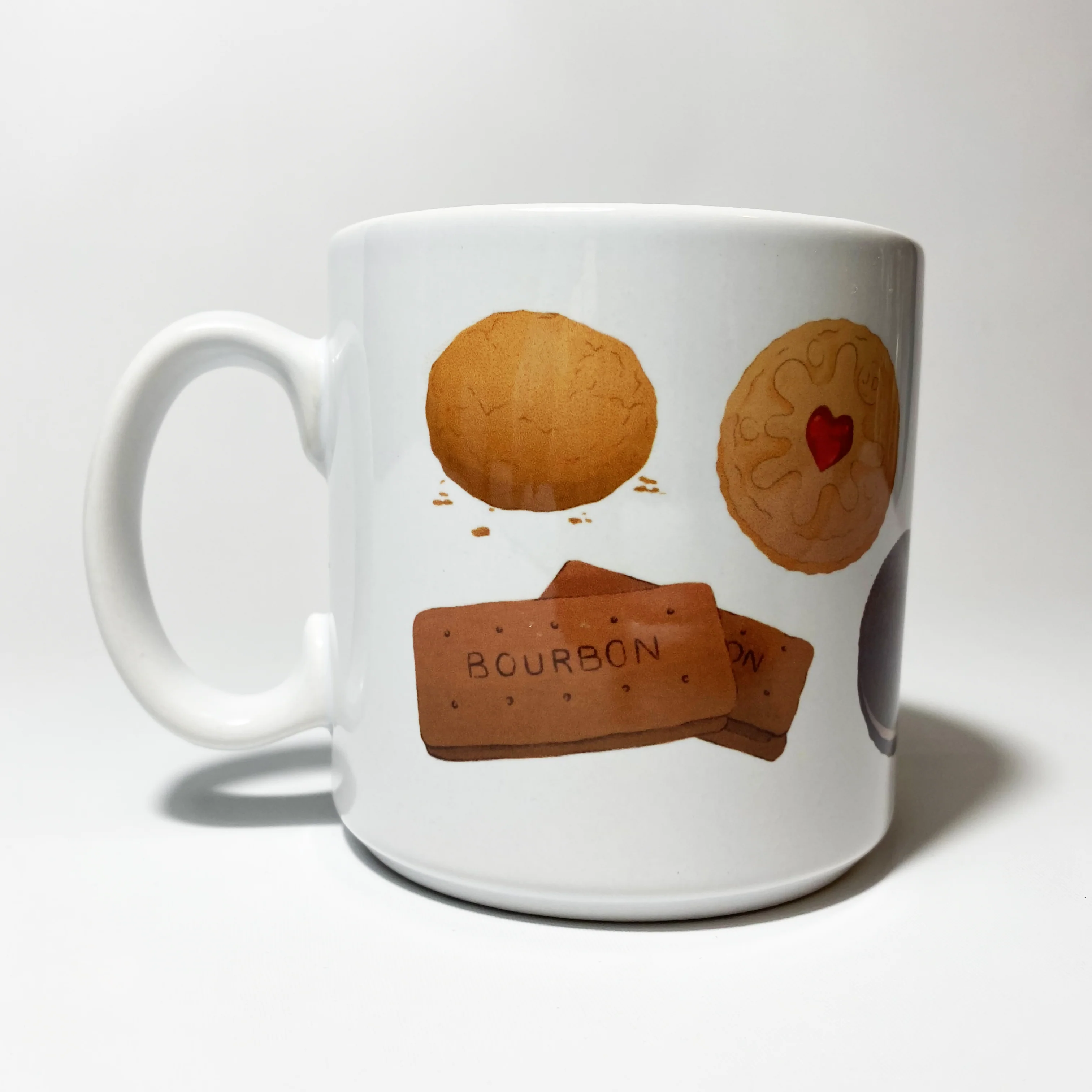 Biscuit Assortment Dunker Mug with extra wide brim for dunking! - Image 2