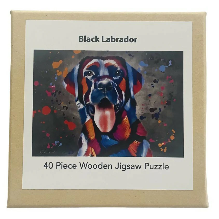 Black Lab Jigsaw Puzzle