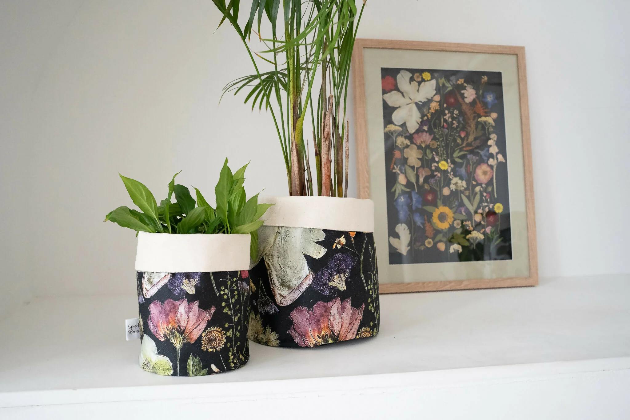 Black Multicoloured Pot Bag - Large - Image 4