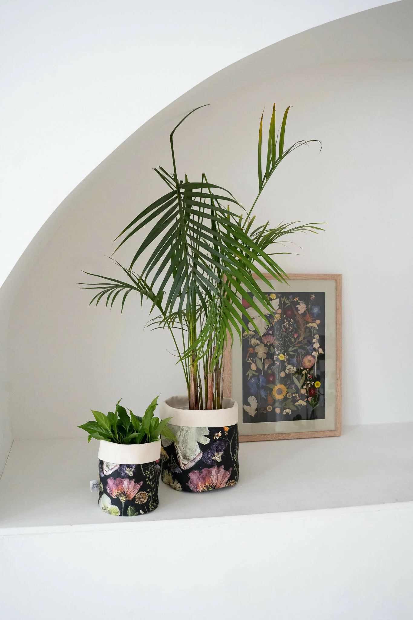 Black Multicoloured Pot Bag - Large - Image 5