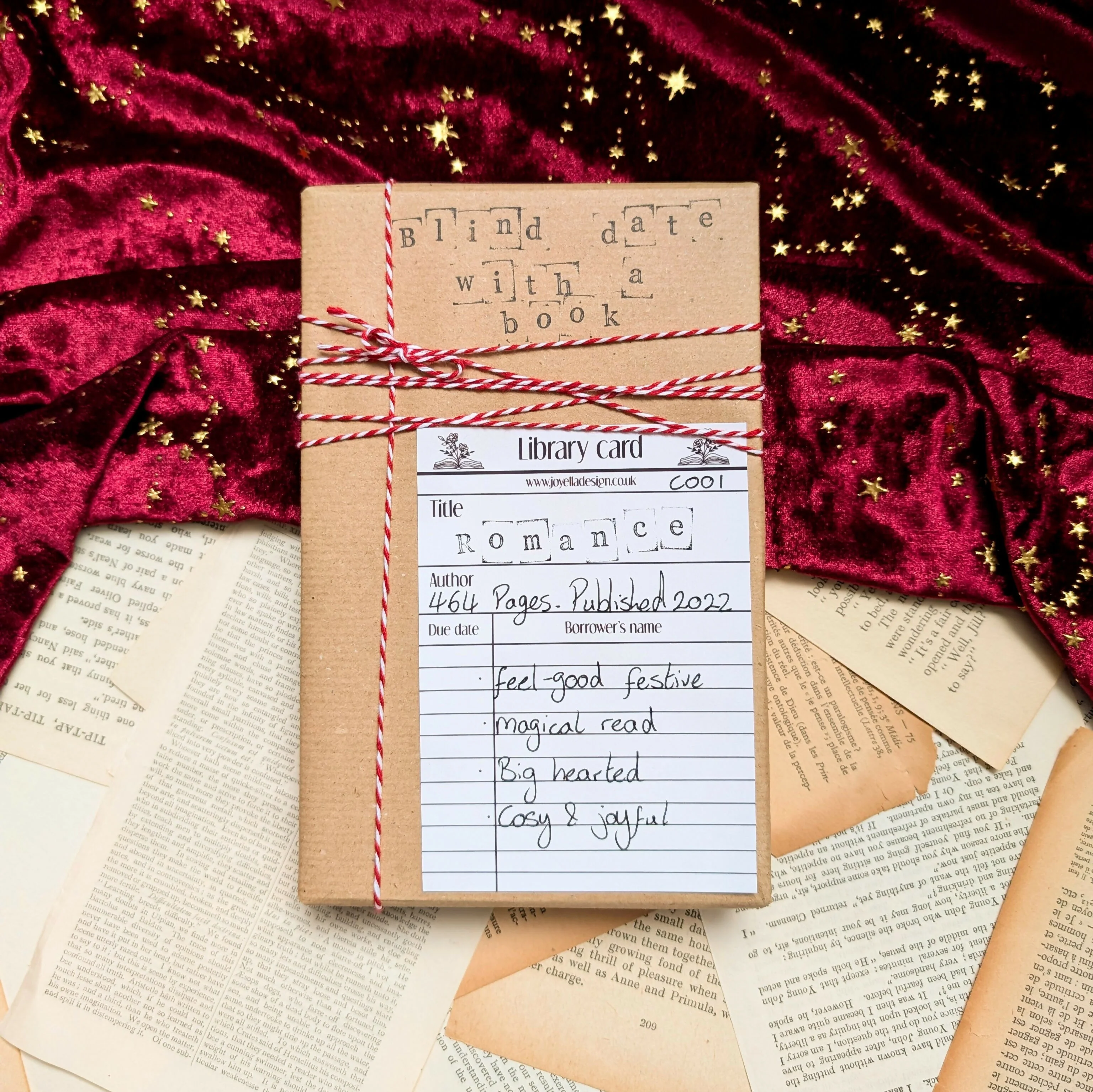 Blind Date With A Book - Festive Romance Themed C001