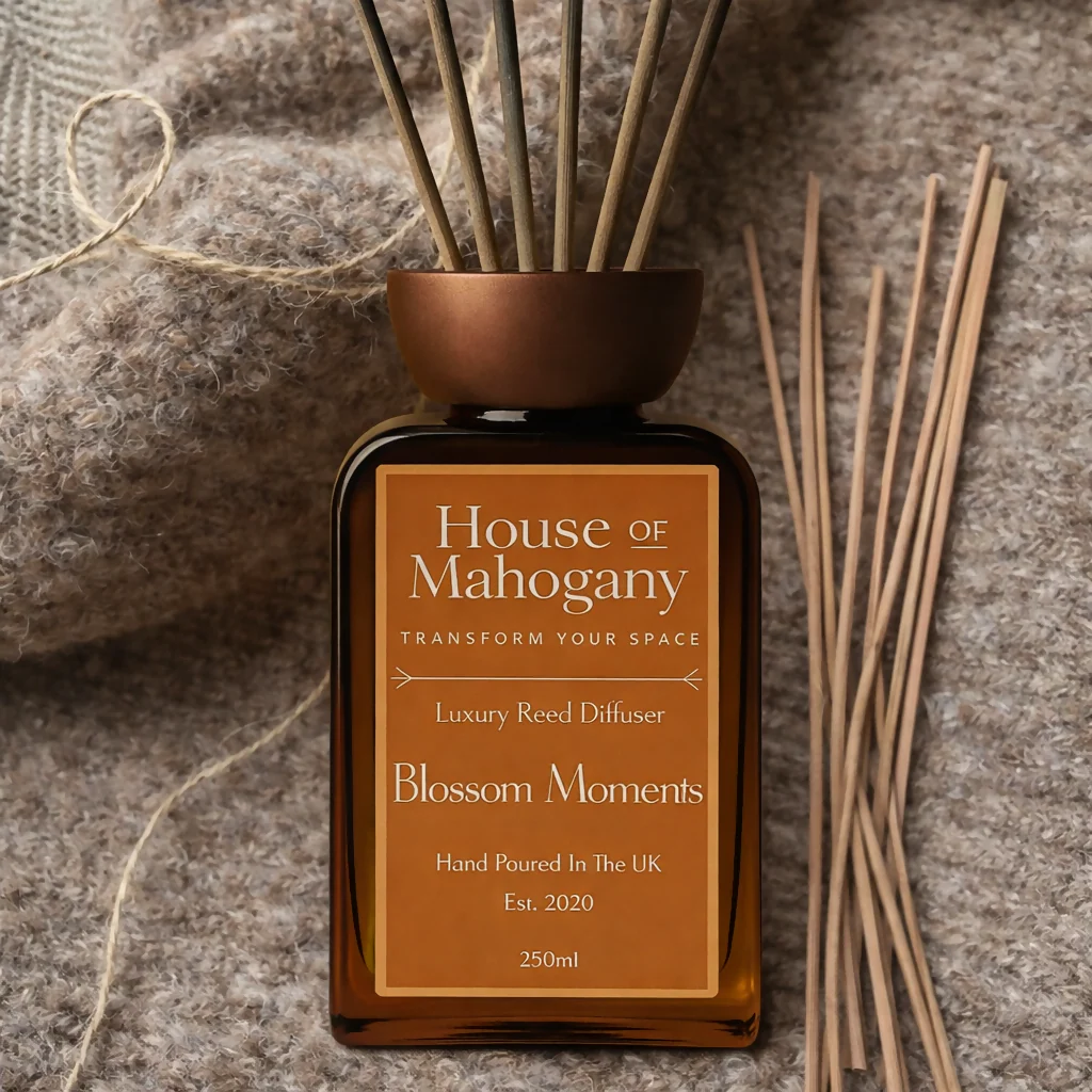 Blossom Moments Reed Diffuser & Black Fibre Sticks - Image 2