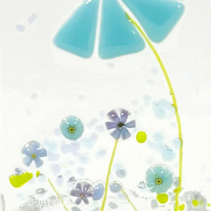 Blue Daisy Tea Light - Image 5
