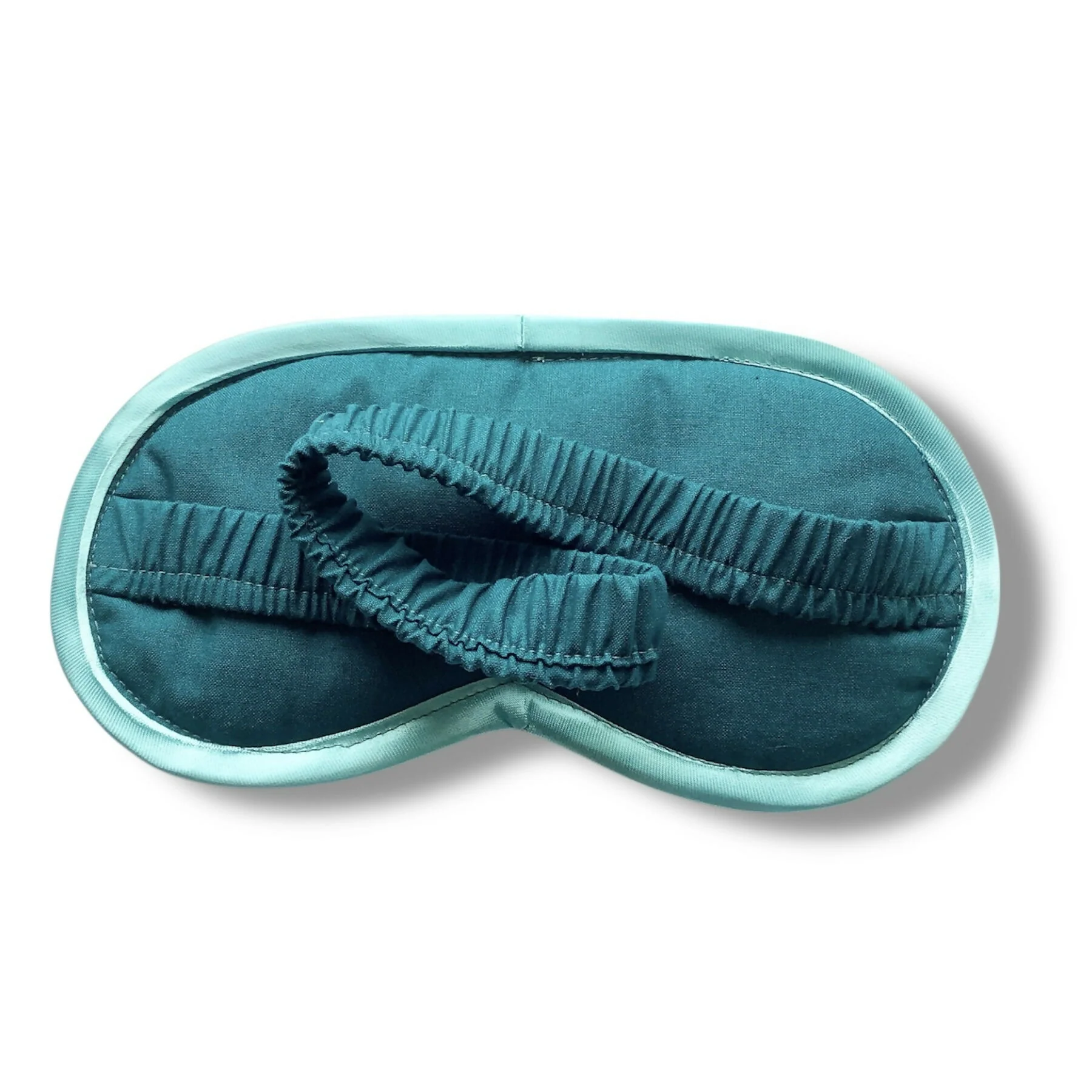Blue Love Hearts Velvet Lavender Eye Mask - Image 4
